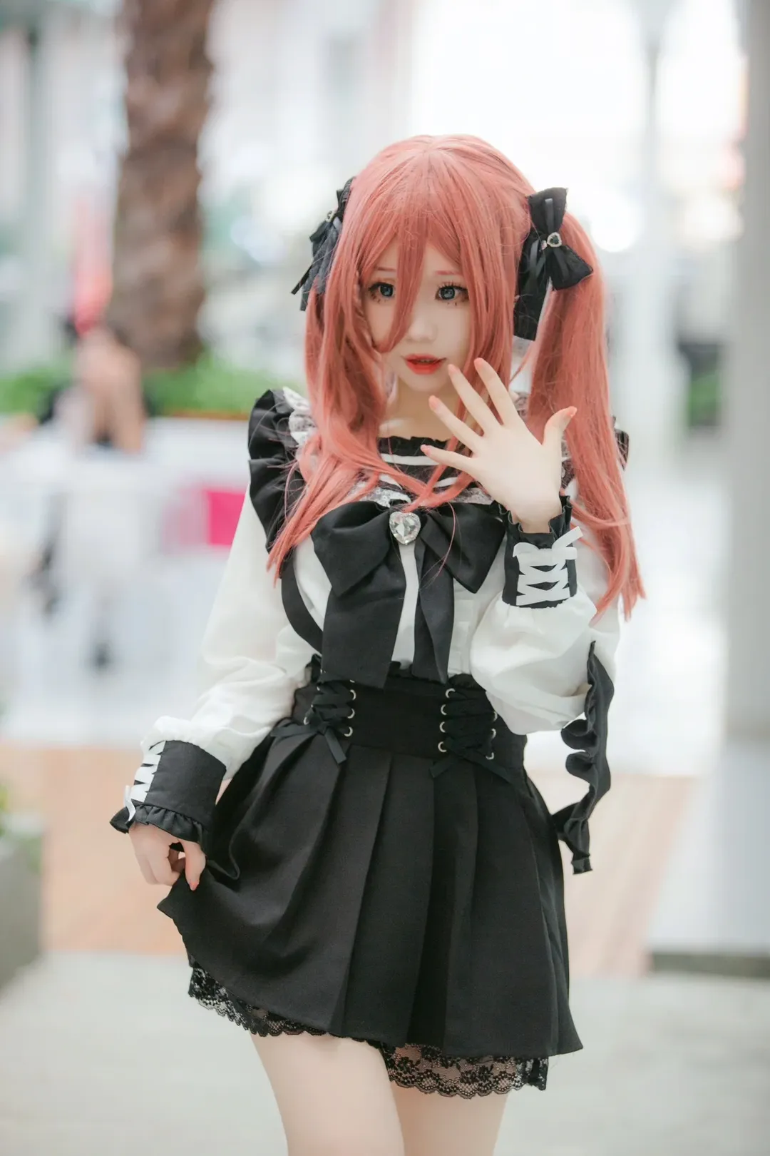 Miku Nakano Cosplay, Convention photography, The Quintessential Quintuplets, Jirai-kei fashion, Guangzhou Moe Monogatari - Image 1