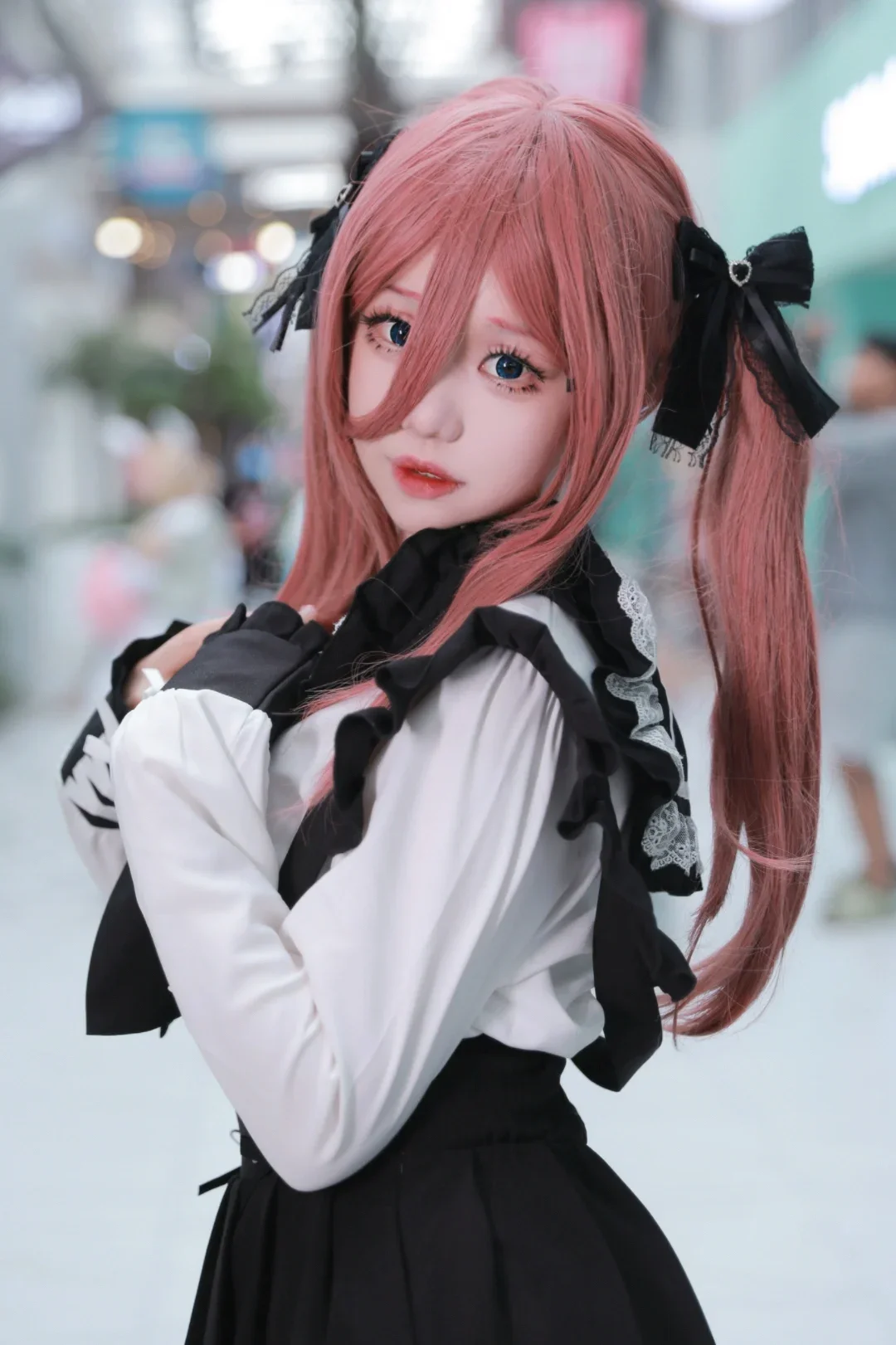 Miku Nakano Cosplay, Convention photography, The Quintessential Quintuplets, Jirai-kei fashion, Guangzhou Moe Monogatari - Image 4