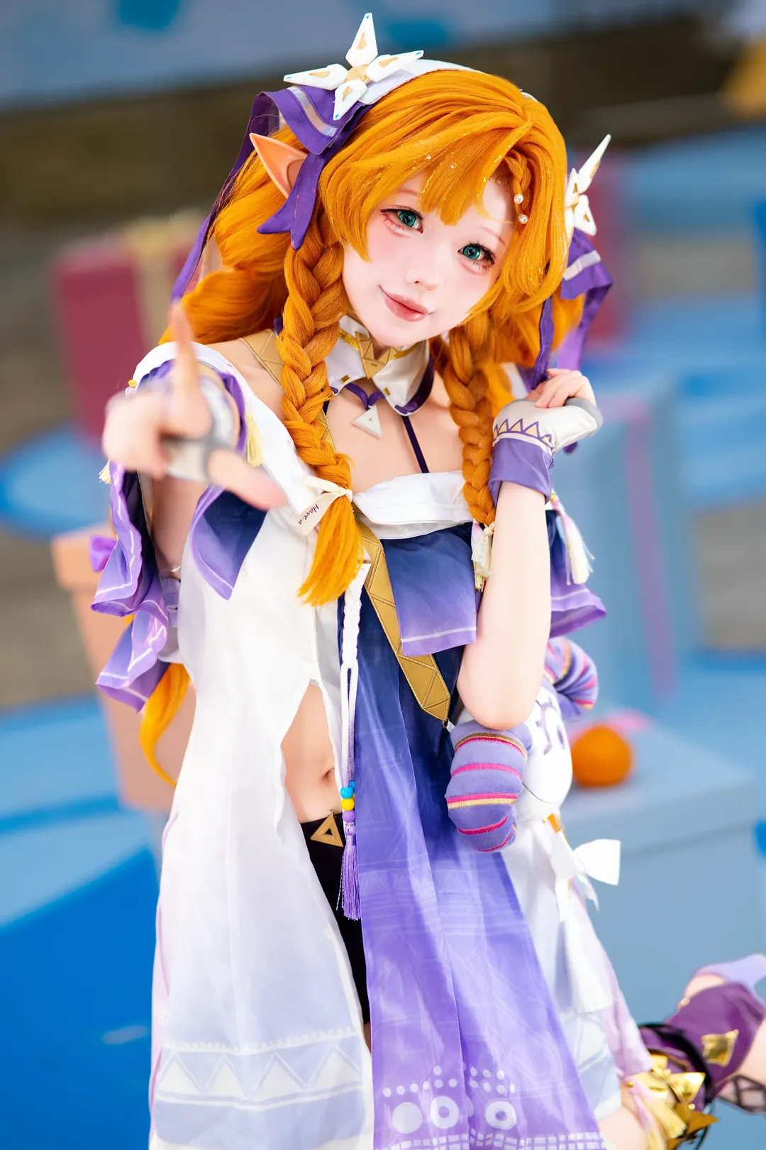 鳴潮, cosplay, 西格莉卡cos, 生日會, 橘子