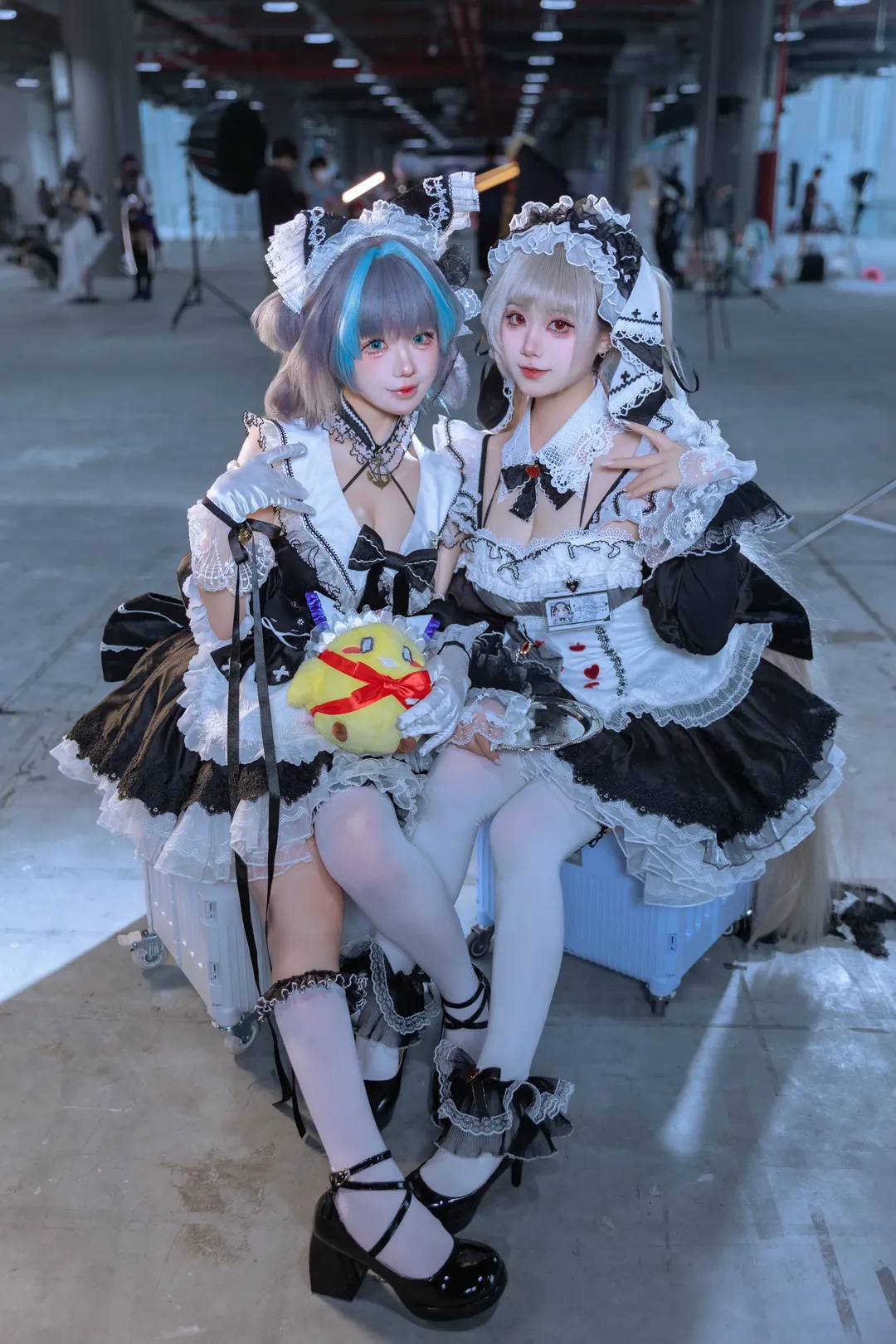cosplay, 柴郡cos, 碧蓝航线, 女仆装, 广州漫展 - 第3张