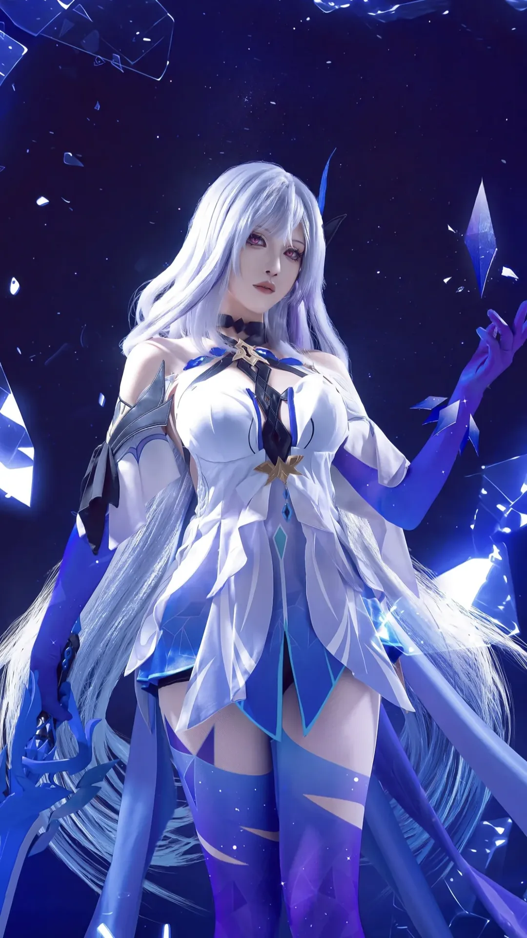 原神, キャラクター再現, 美的写真, スカーク コスプレ, 二次元メイク - 3枚目