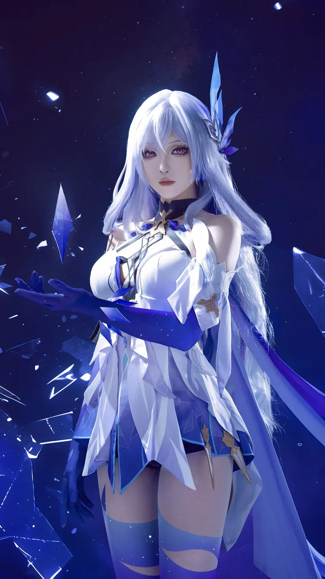 原神, キャラクター再現, 美的写真, スカーク コスプレ, 二次元メイク - 4枚目