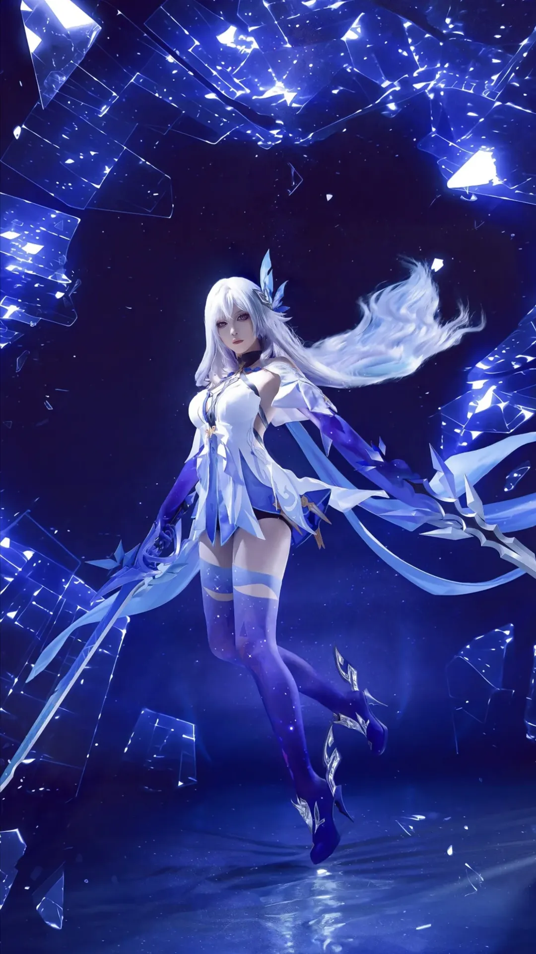 原神, キャラクター再現, 美的写真, スカーク コスプレ, 二次元メイク - 5枚目