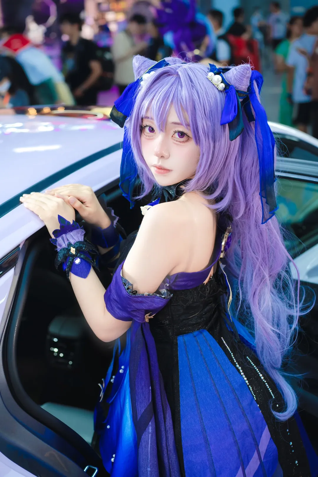Cosplay, 漫展, 刻晴, ChinaJoy, 车模 - 第10张