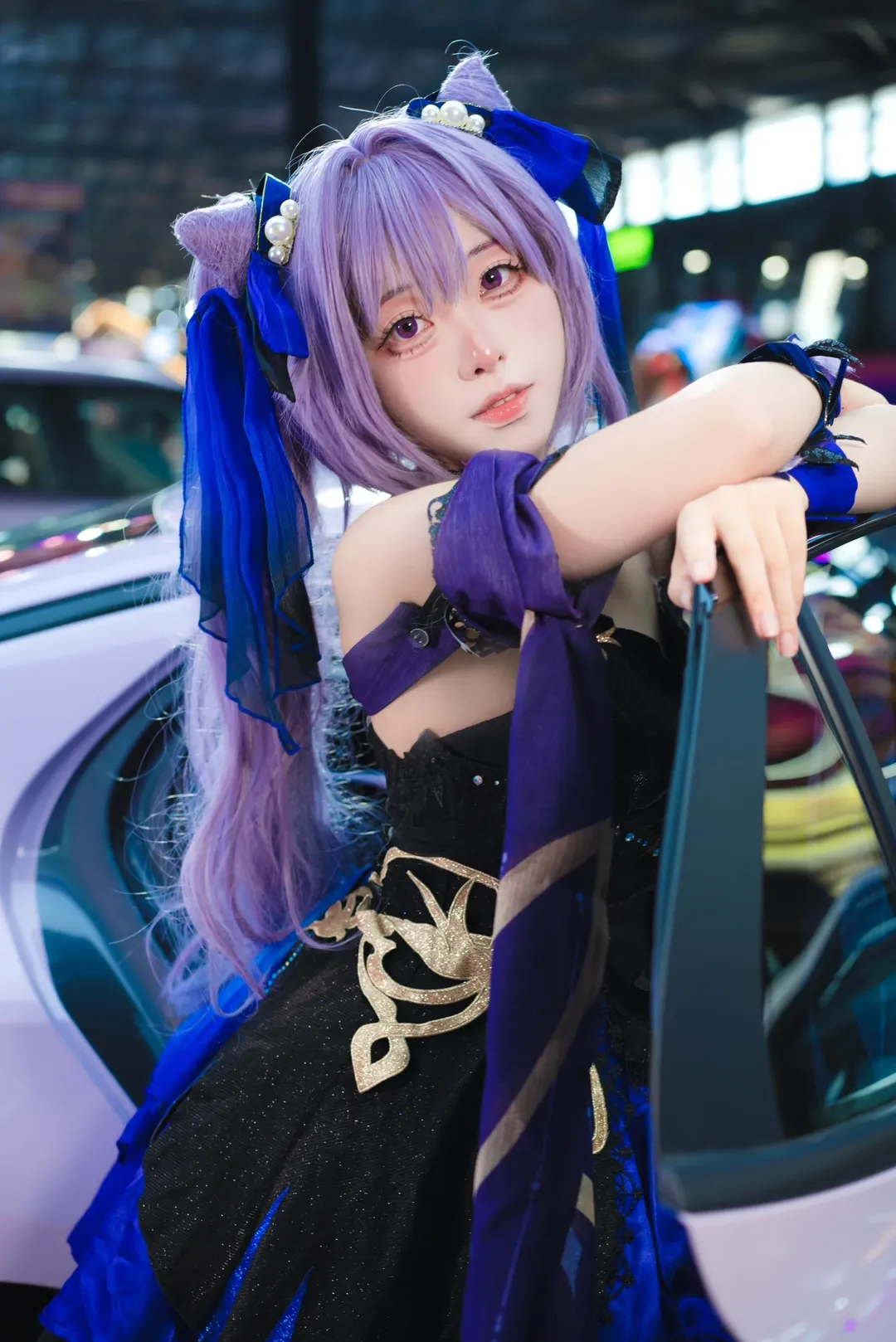 Cosplay, 漫展, 刻晴, ChinaJoy, 车模 - 第11张