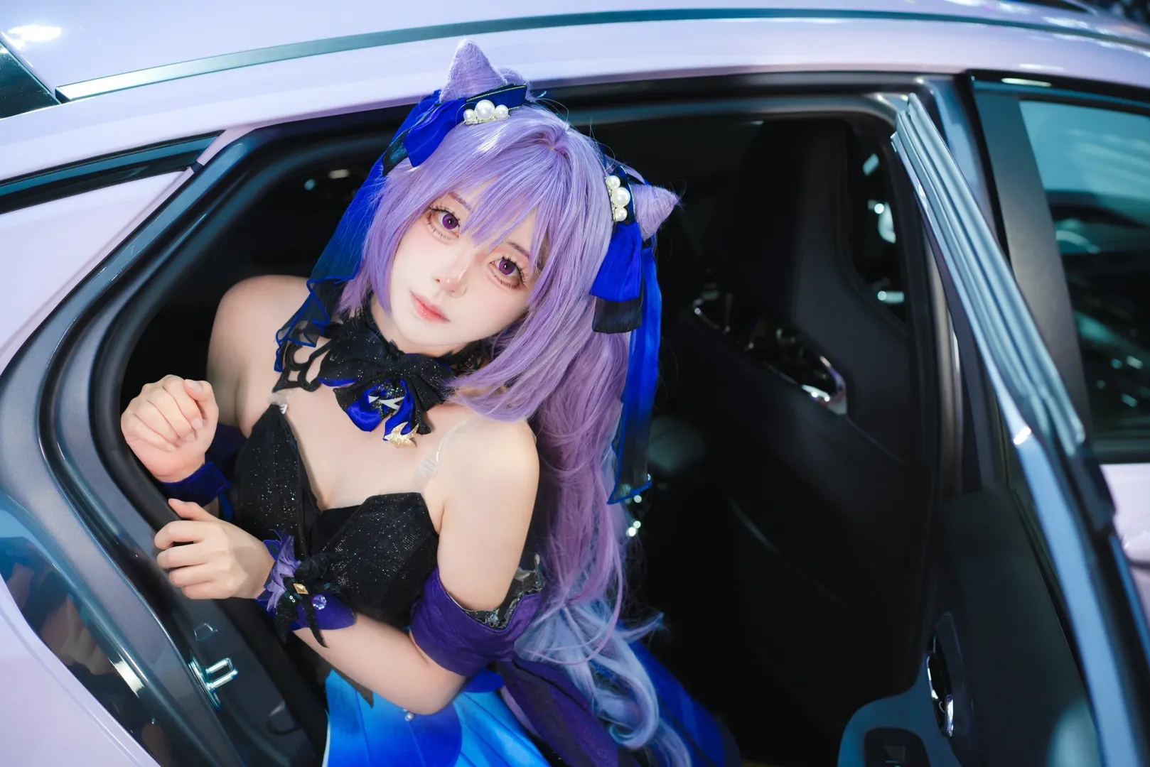 Cosplay, 漫展, 刻晴, ChinaJoy, 车模 - 第12张