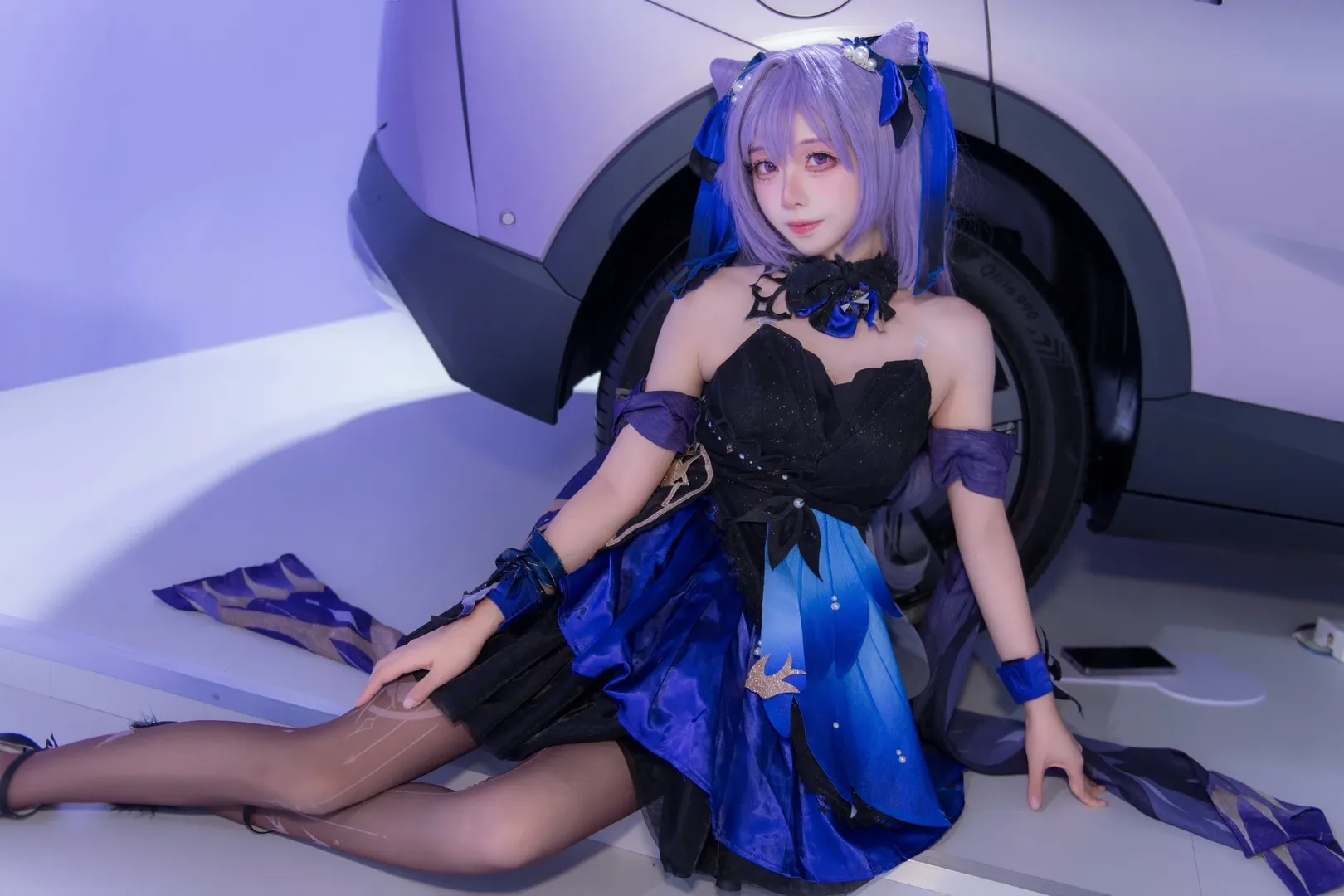 Cosplay, 漫展, 刻晴, ChinaJoy, 车模 - 第3张