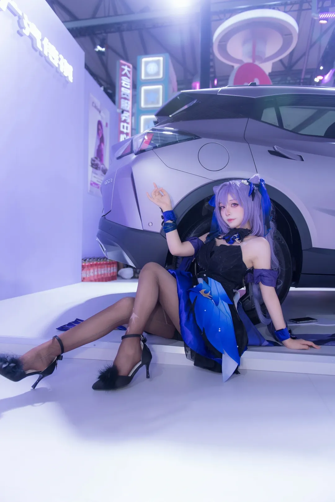 Cosplay, 漫展, 刻晴, ChinaJoy, 车模 - 第4张