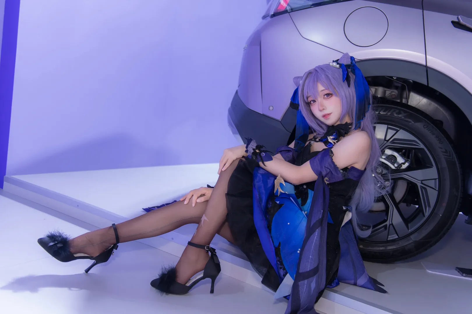 Cosplay, 漫展, 刻晴, ChinaJoy, 车模 - 第5张