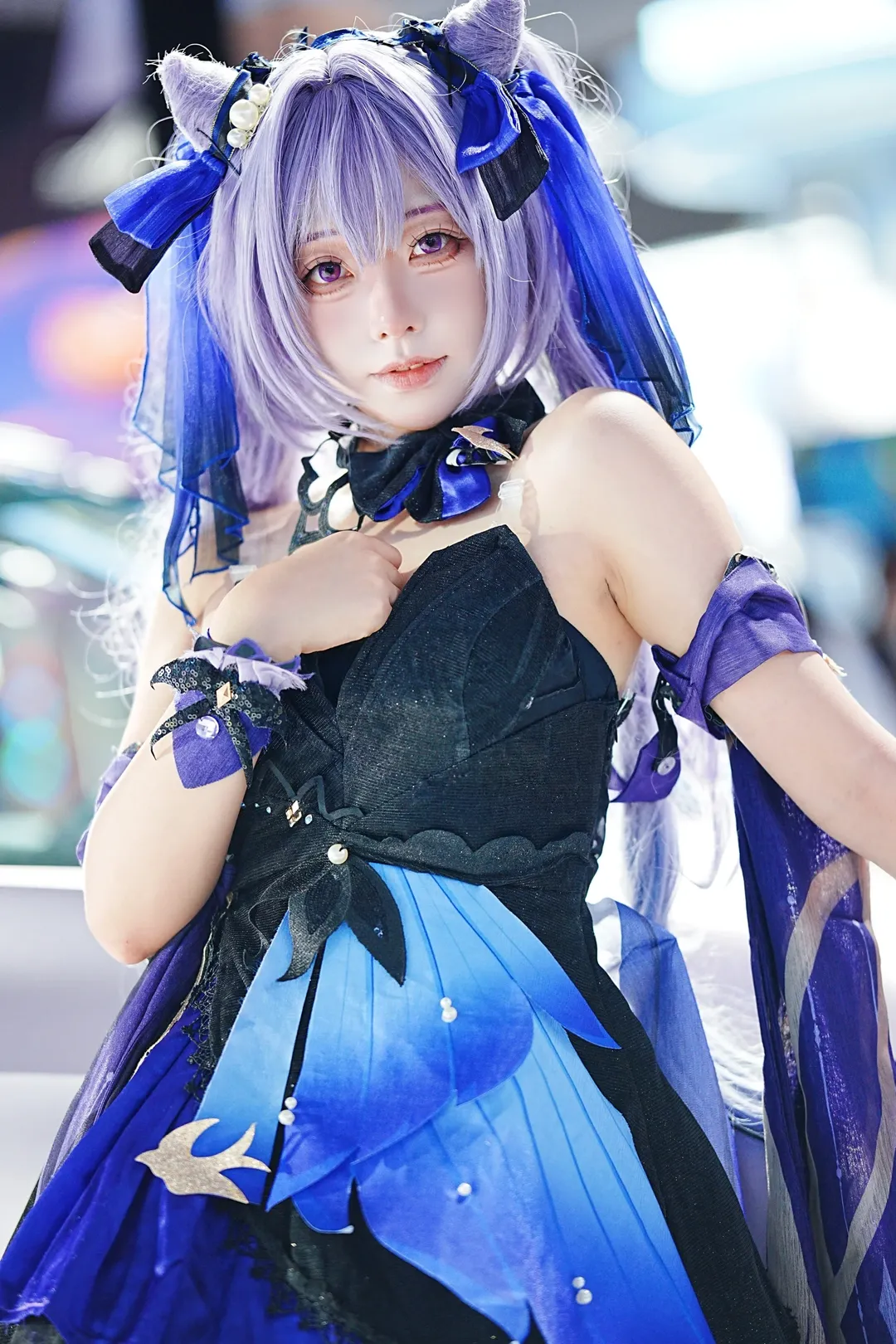 Cosplay, 漫展, 刻晴, ChinaJoy, 车模 - 第9张