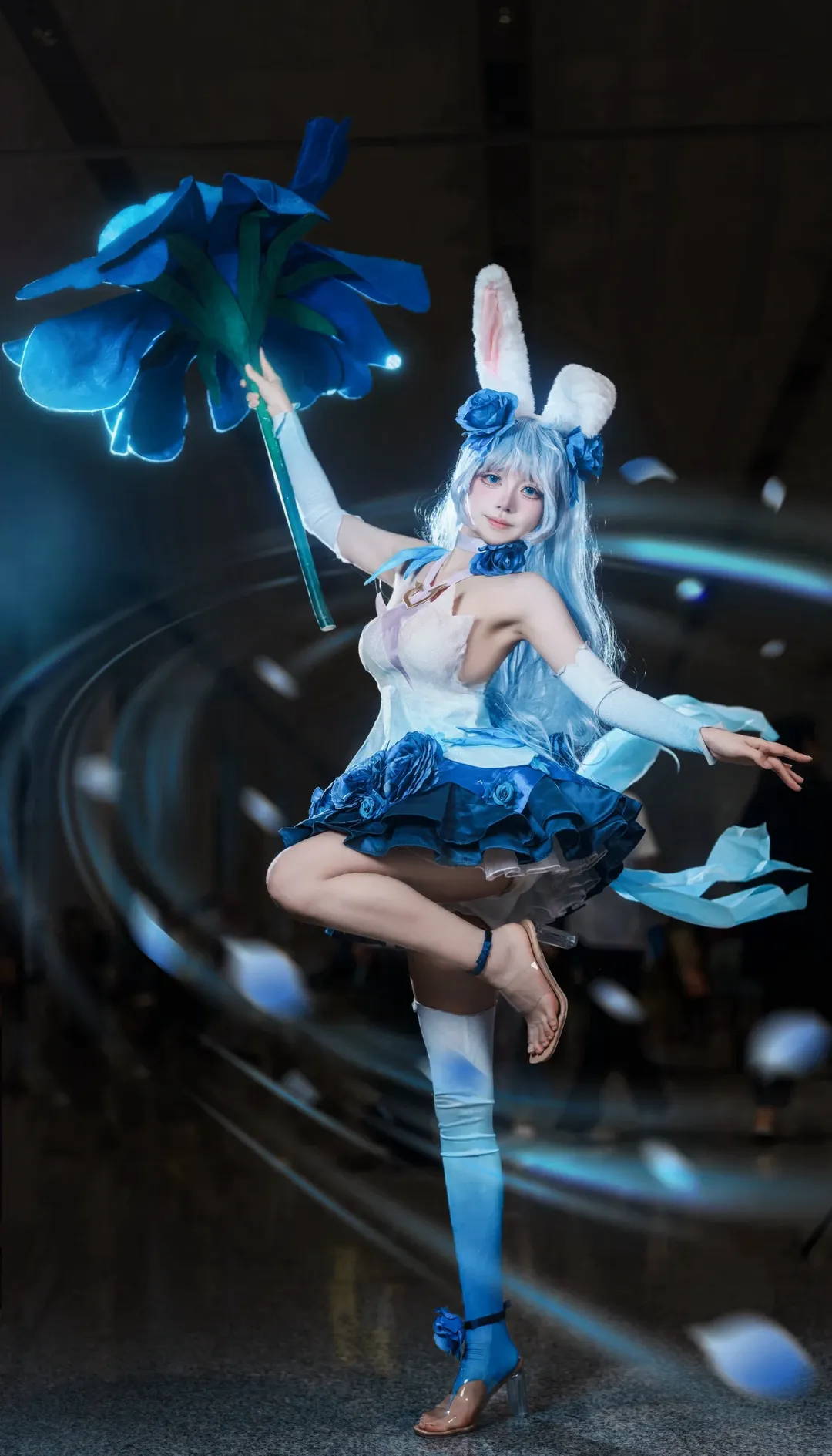 cosplay, 王者荣耀, 公孙离cos, 花间舞, 拍照动作 - 第4张