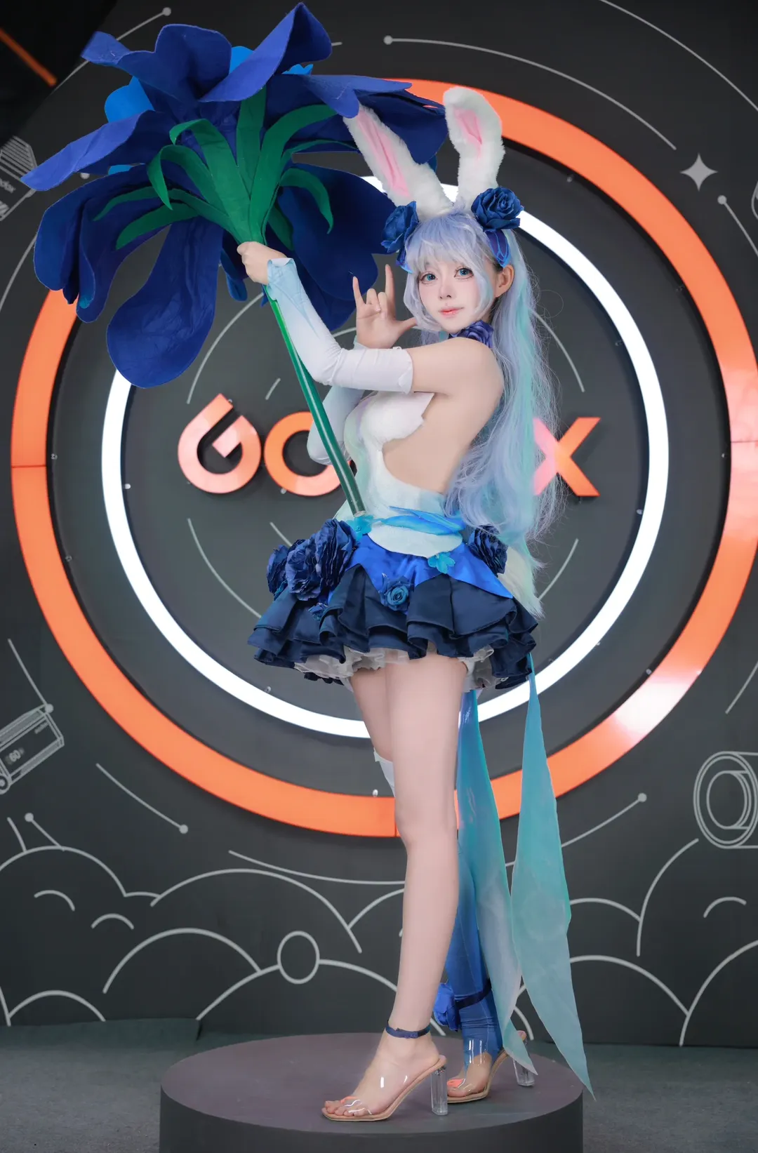 cosplay, 王者荣耀, 公孙离cos, 花间舞, 拍照动作 - 第5张