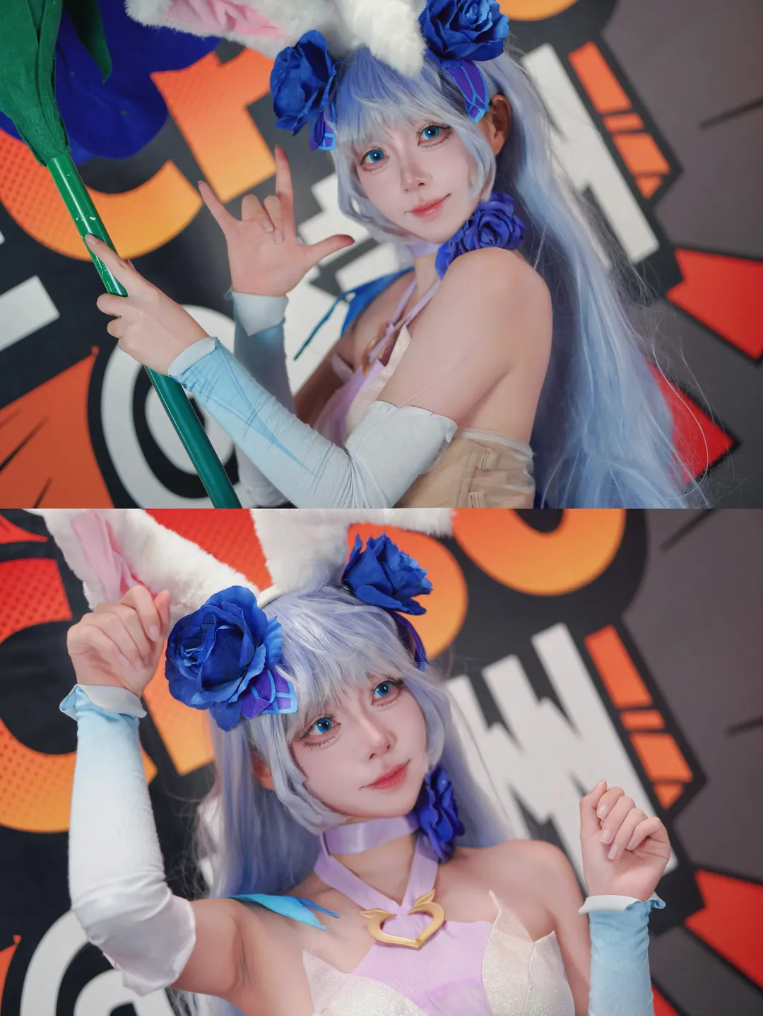 cosplay, 王者荣耀, 公孙离cos, 花间舞, 拍照动作 - 第7张