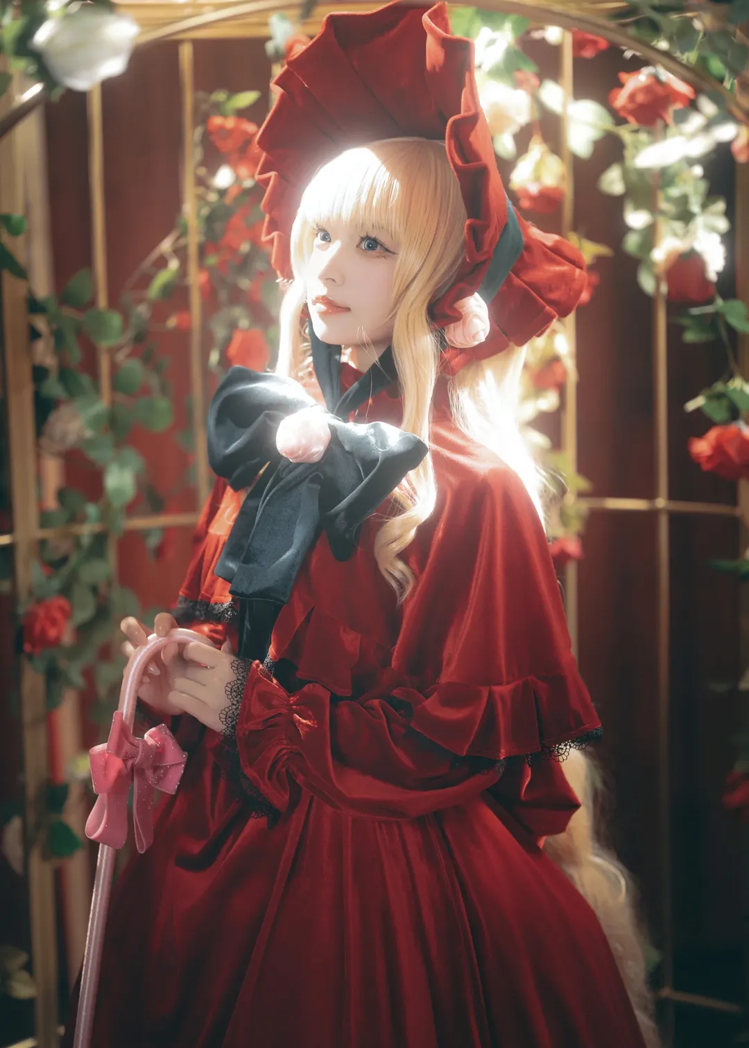 蔷薇少女, 梦幻光影, 真红cos, 复古洋装摄影, 人偶写真 - 第6张