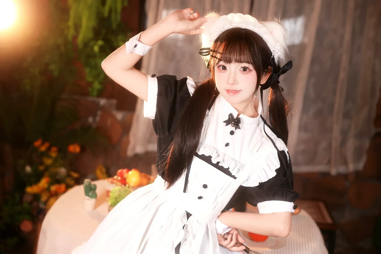メイド服, 室内写真, 上海撮影予約, コスプレ日常, 可愛いスタイル - 14枚目