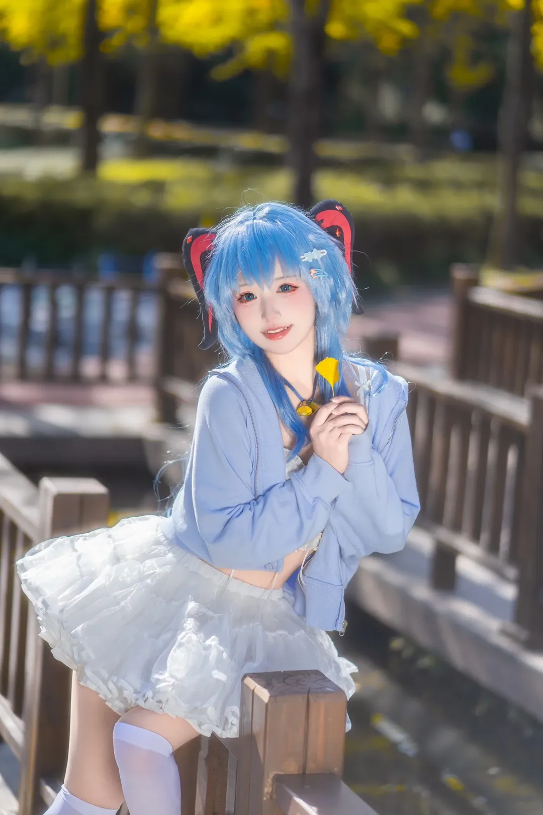 原神, 甘雨 コスプレ, 独自設定, 銀杏, 日常風 - 8枚目