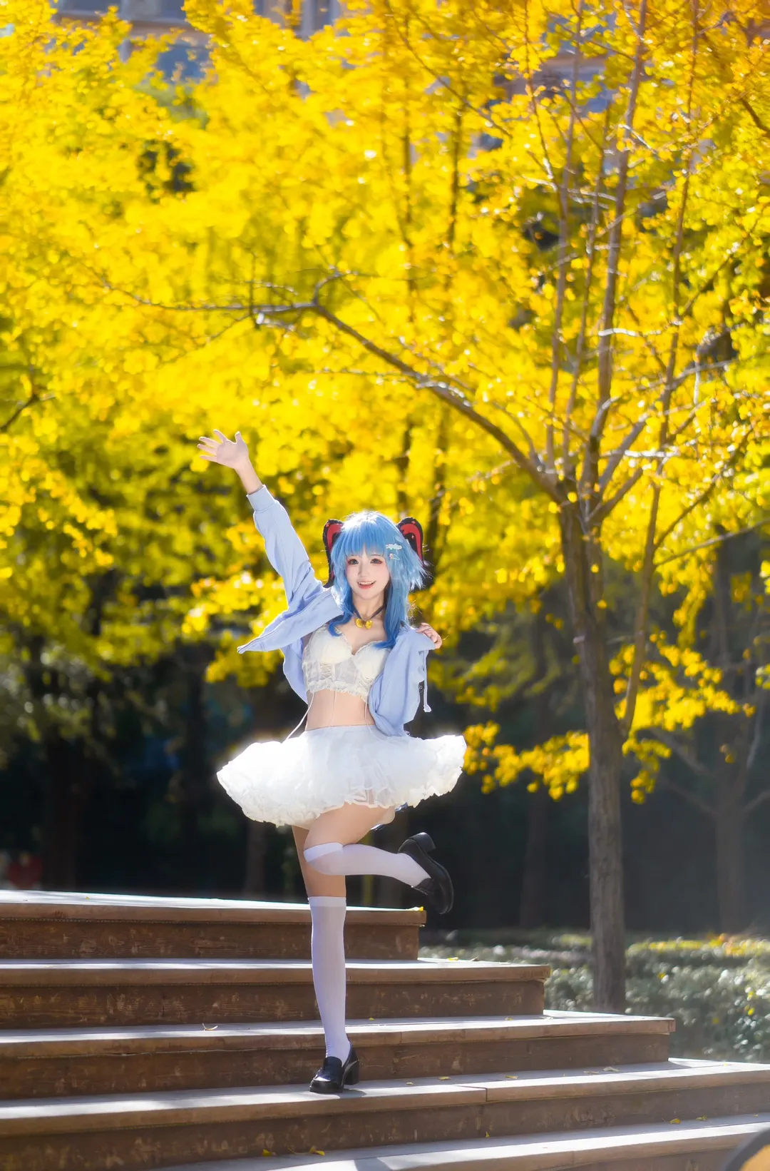 原神, 甘雨 コスプレ, 独自設定, 銀杏, 日常風 - 9枚目