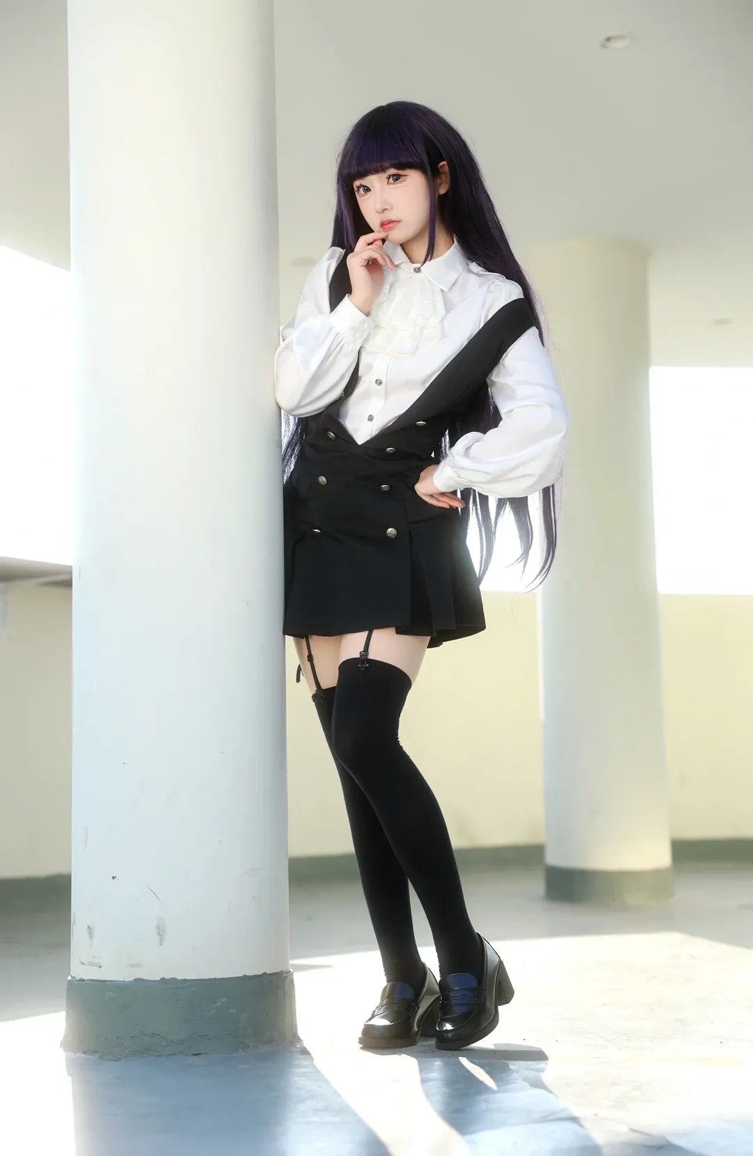 凛凛蝶cos, 妖狐仆, cosplay日常, 二次元穿搭, 户外人像 - 第9张