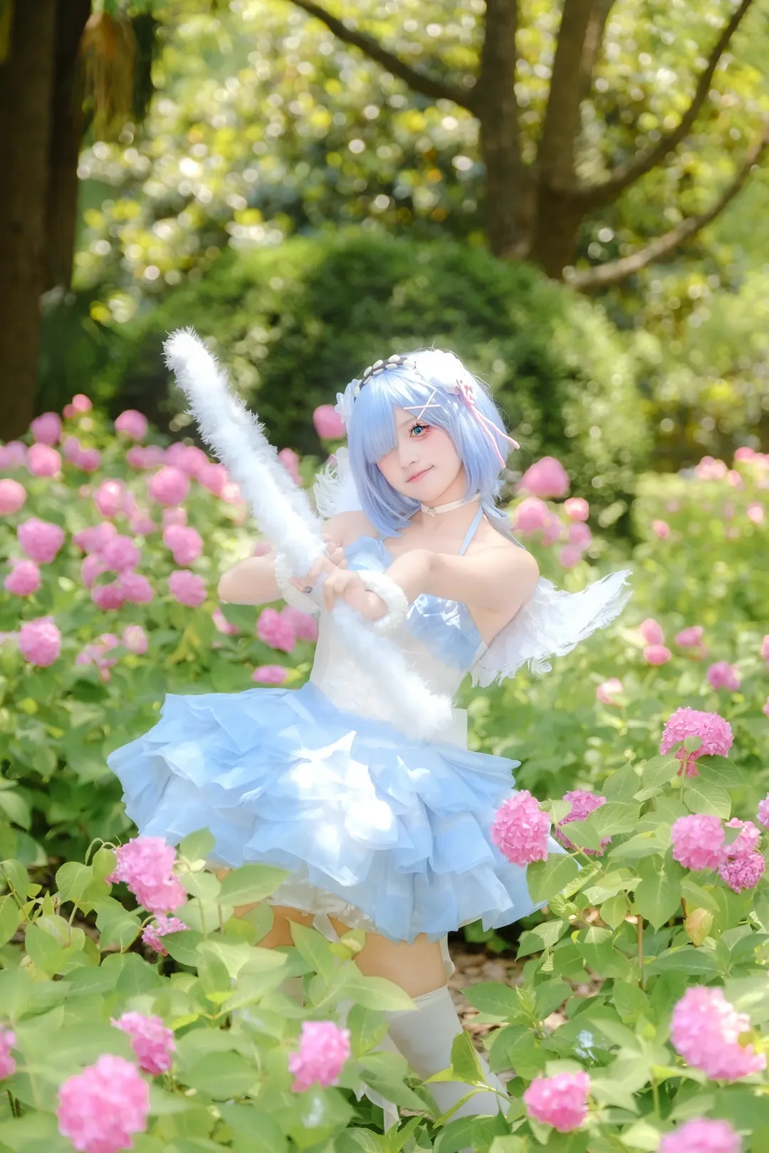 コスプレ, アジサイ, レム コスプレ, Re:ゼロから始める異世界生活, レム - 3枚目