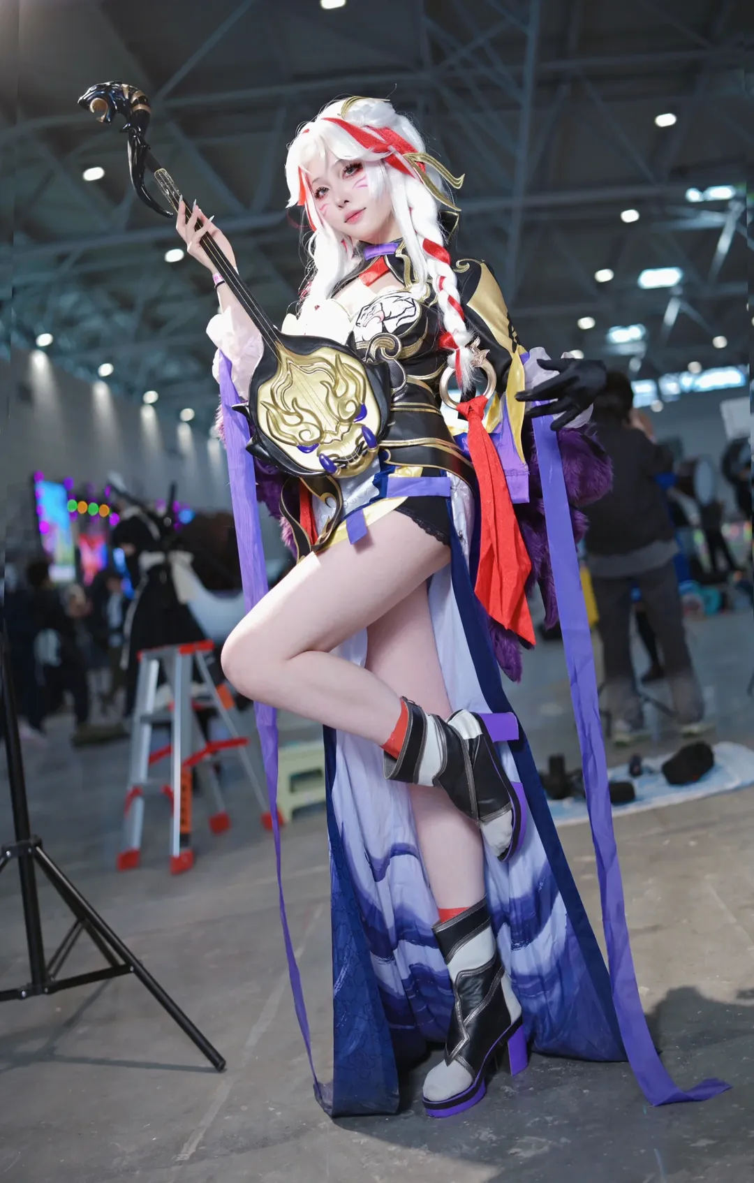 cosplay, 杨玉环cos, 寅虎心曲, 汉服, 展会
