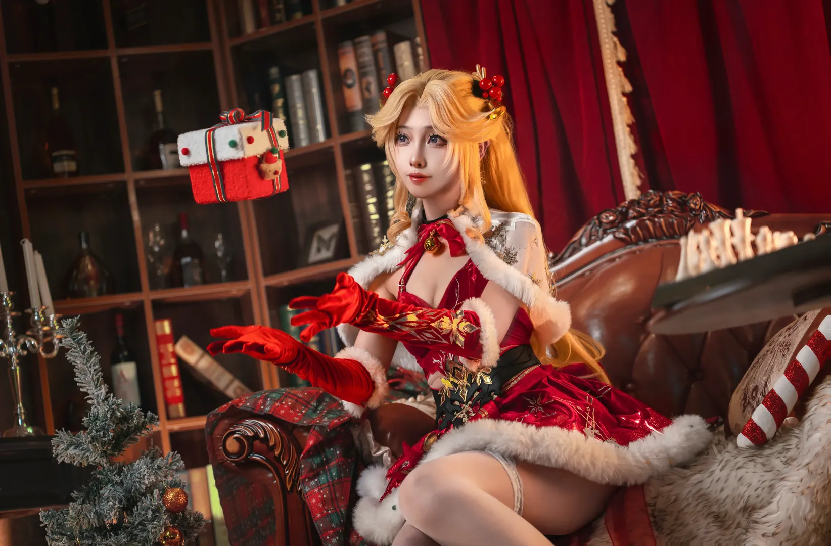 Cosplay, 永劫无间, 摄影, 席拉cos, 圣诞 - 第6张