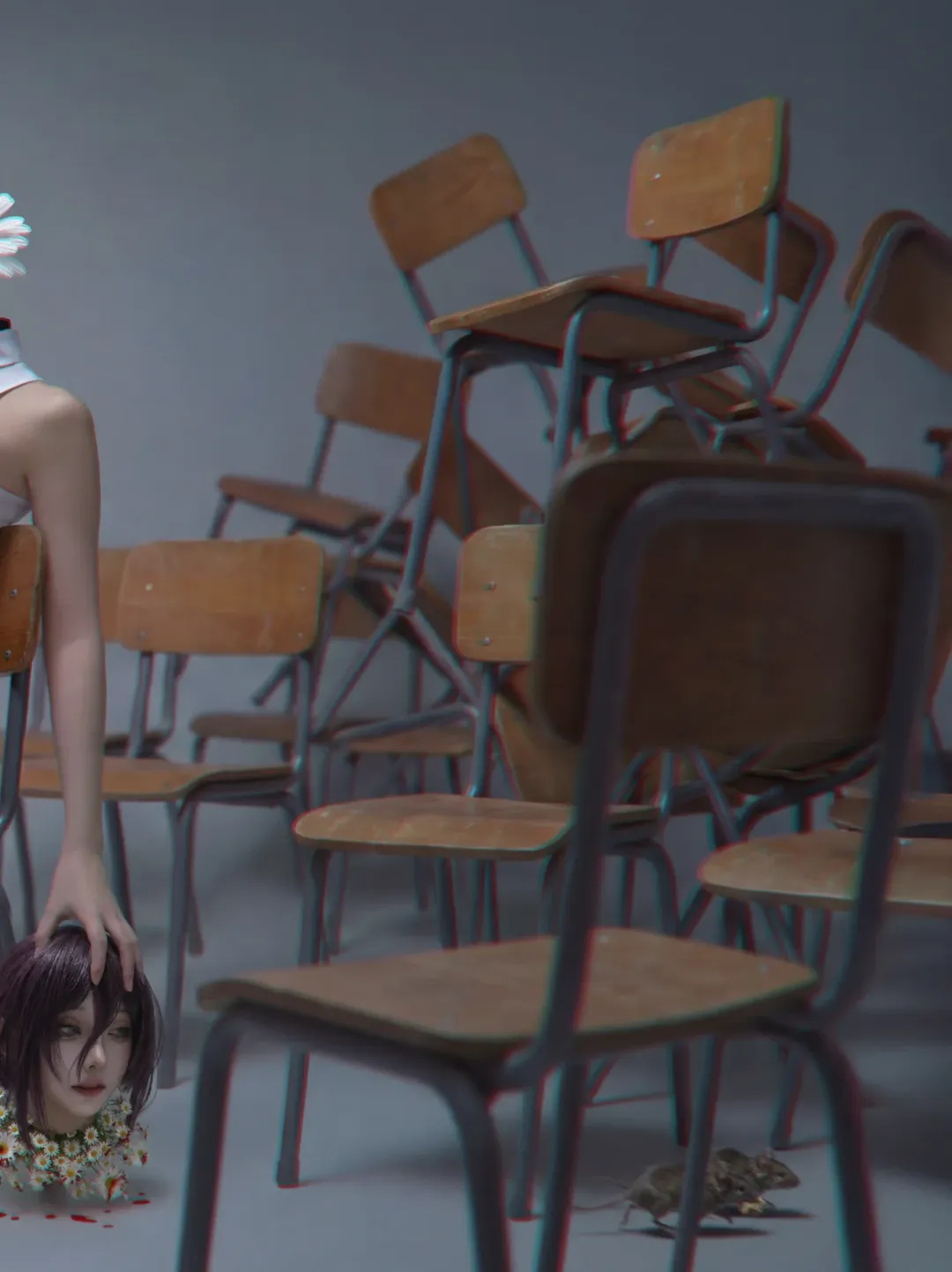 蕾塞cos, 电锯人, cosplay摄影, 二次元还原, 漫改cos - 第3张