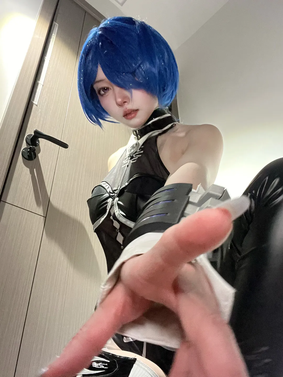 ゼンレスゾーンゼロ, コスプレ, プロメイア コスプレ, サイバー風, 黒シースルー - 2枚目