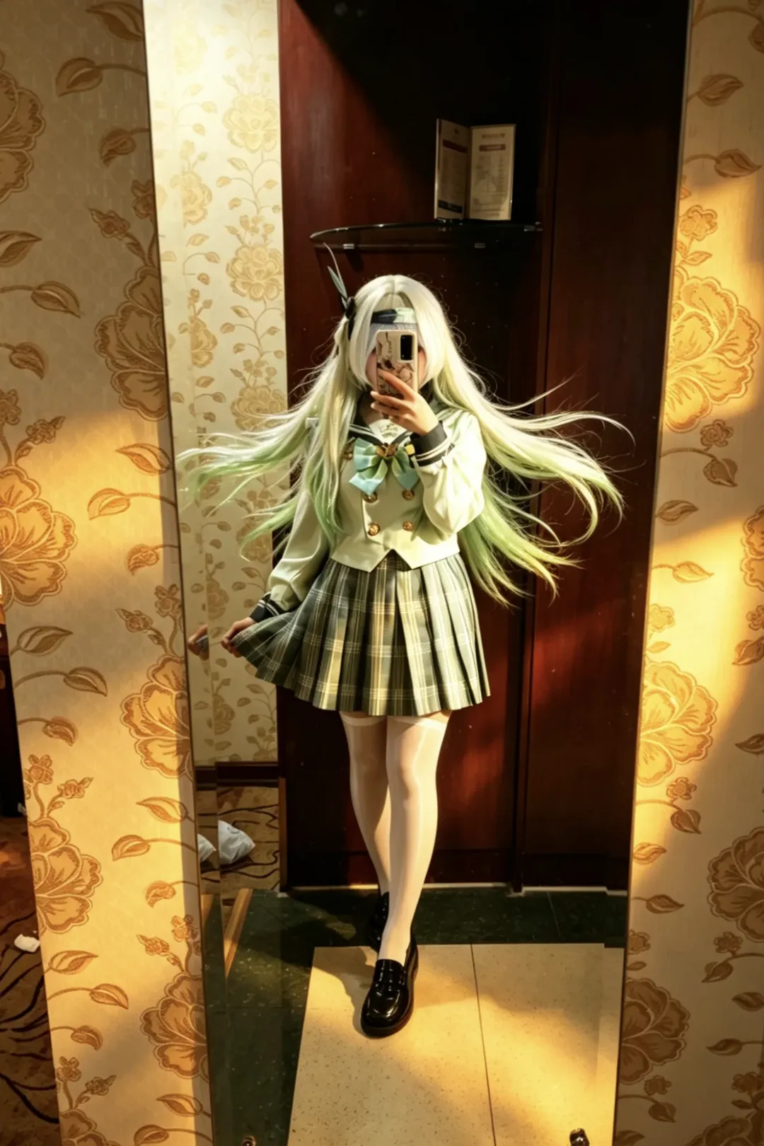 cosplay, 崩坏星穹铁道, 流萤cos, 春日手信, 流萤生日快乐 - 第1张
