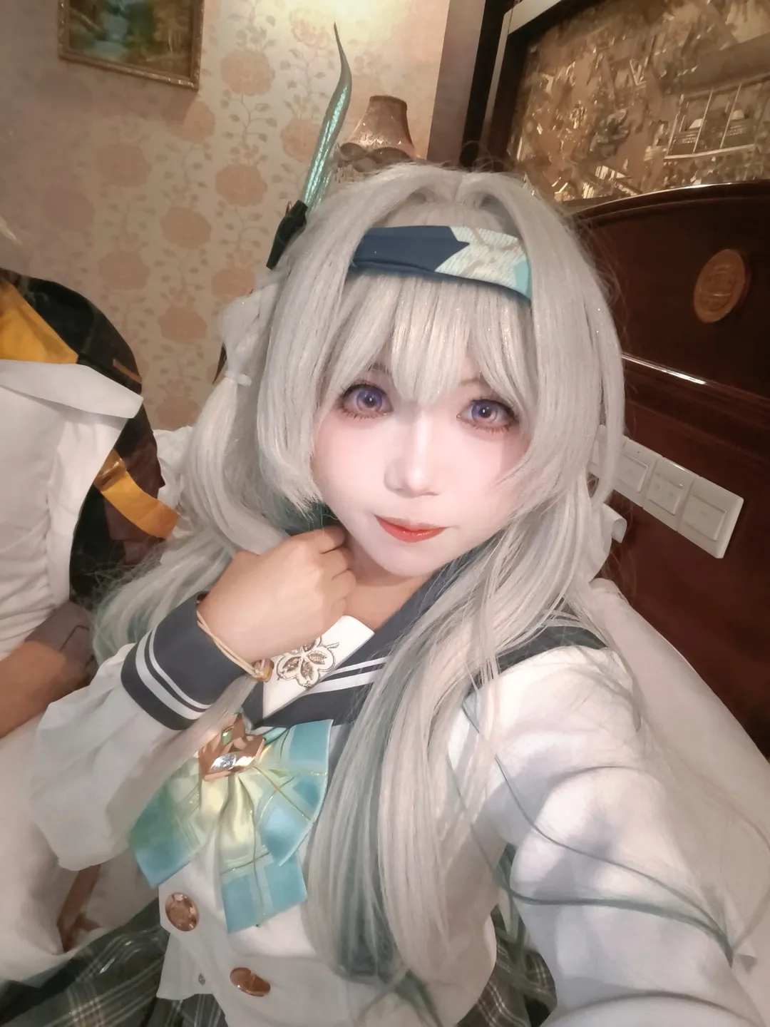 cosplay, 崩坏星穹铁道, 流萤cos, 春日手信, 流萤生日快乐 - 第2张