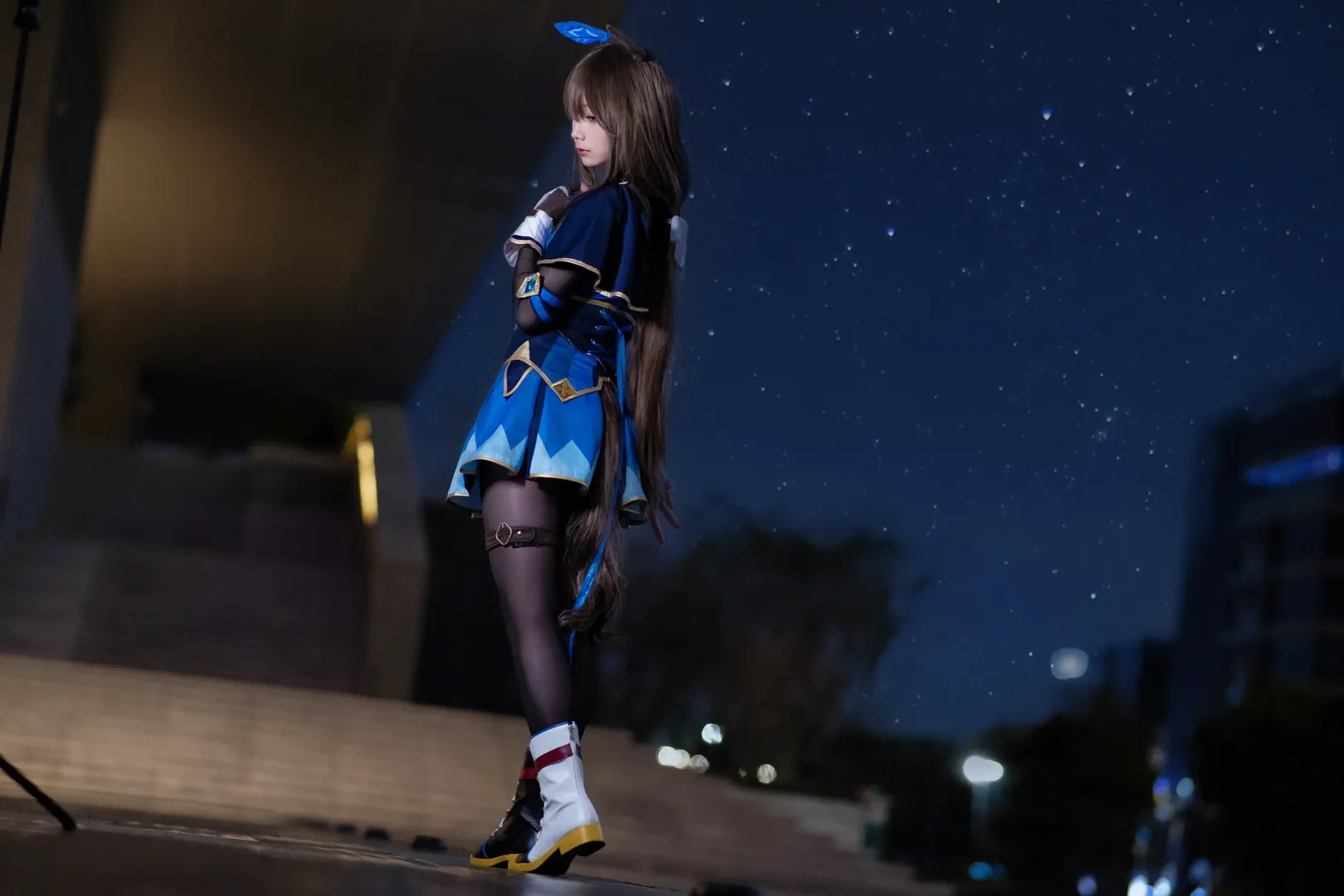 角色扮演, 爱慕织姬cos, 赛马娘, 星空夜景, 广州约拍 - 第2张