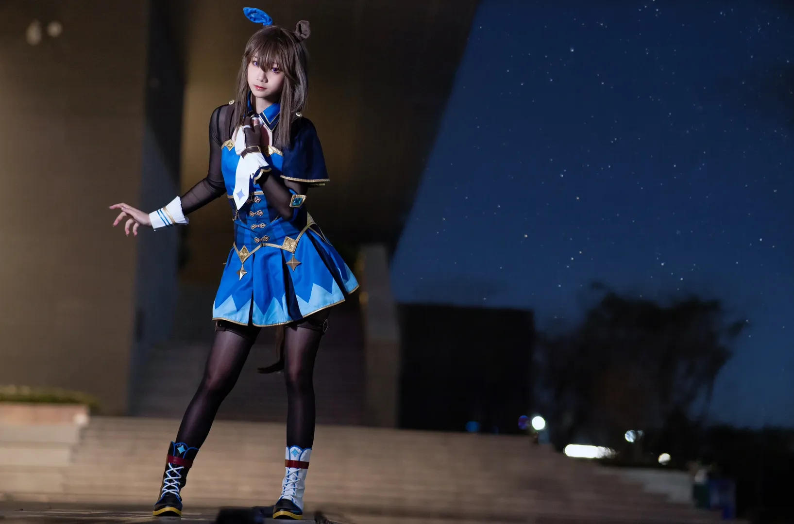 角色扮演, 爱慕织姬cos, 赛马娘, 星空夜景, 广州约拍 - 第3张