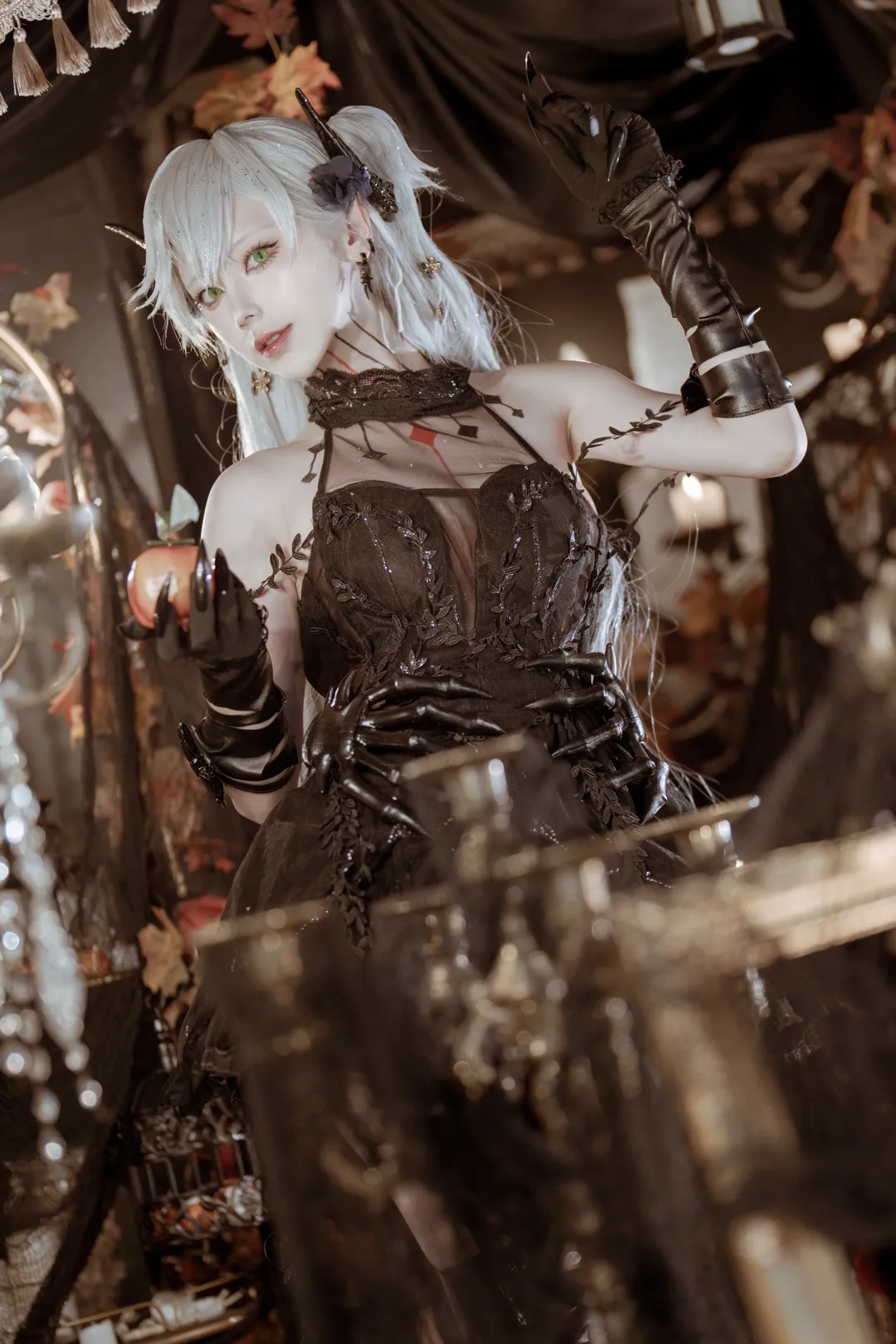 FGO, cosplay摄影, 暗黑哥特风, 莉莉丝cos, 十周年礼服 - 第1张