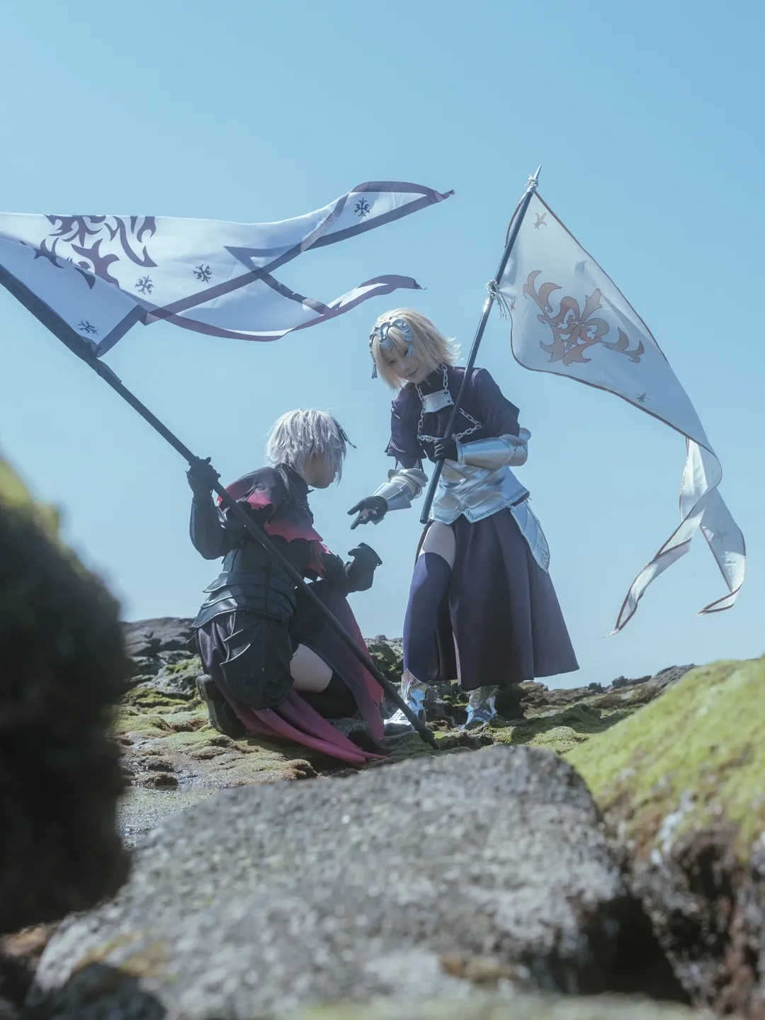 Fate/Grand Order, 圣洁风, 户外cos, cosplay摄影, 贞德cos - 第1张