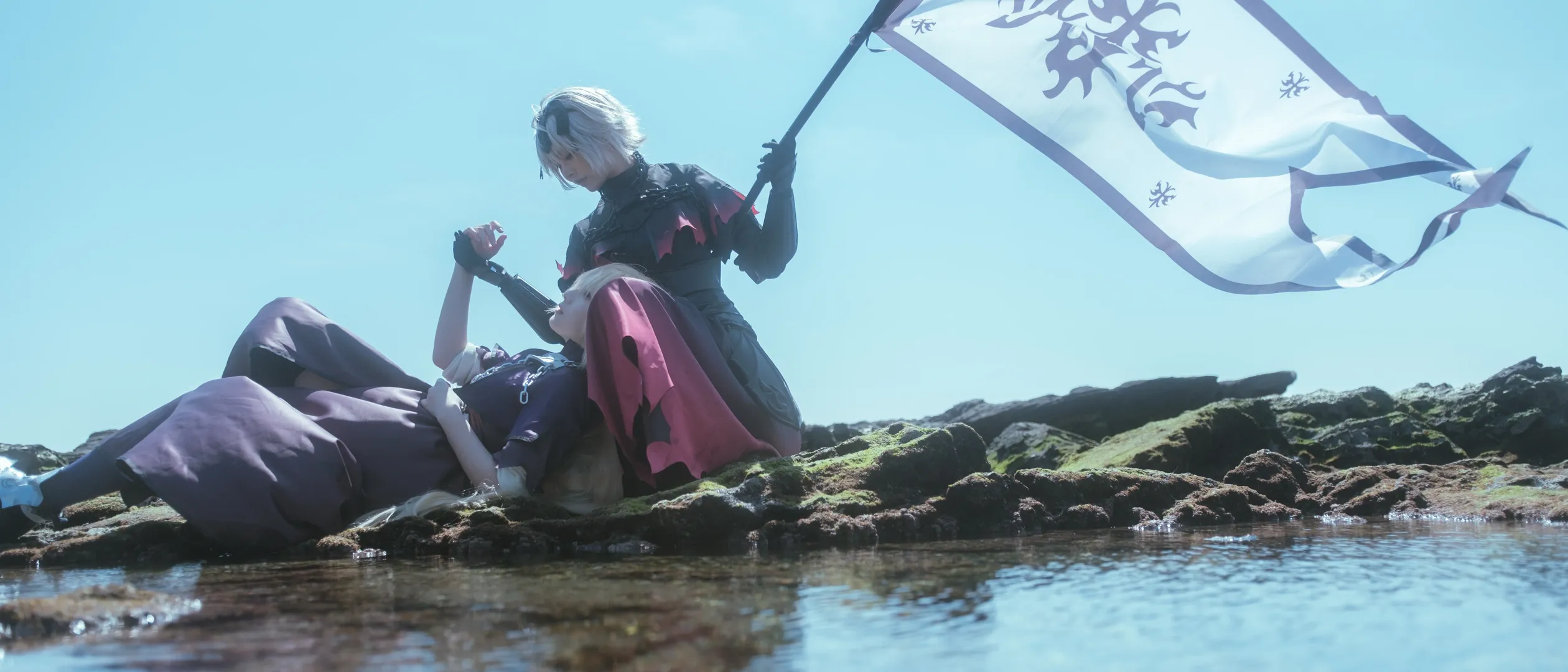 Fate/Grand Order, 圣洁风, 户外cos, cosplay摄影, 贞德cos - 第11张