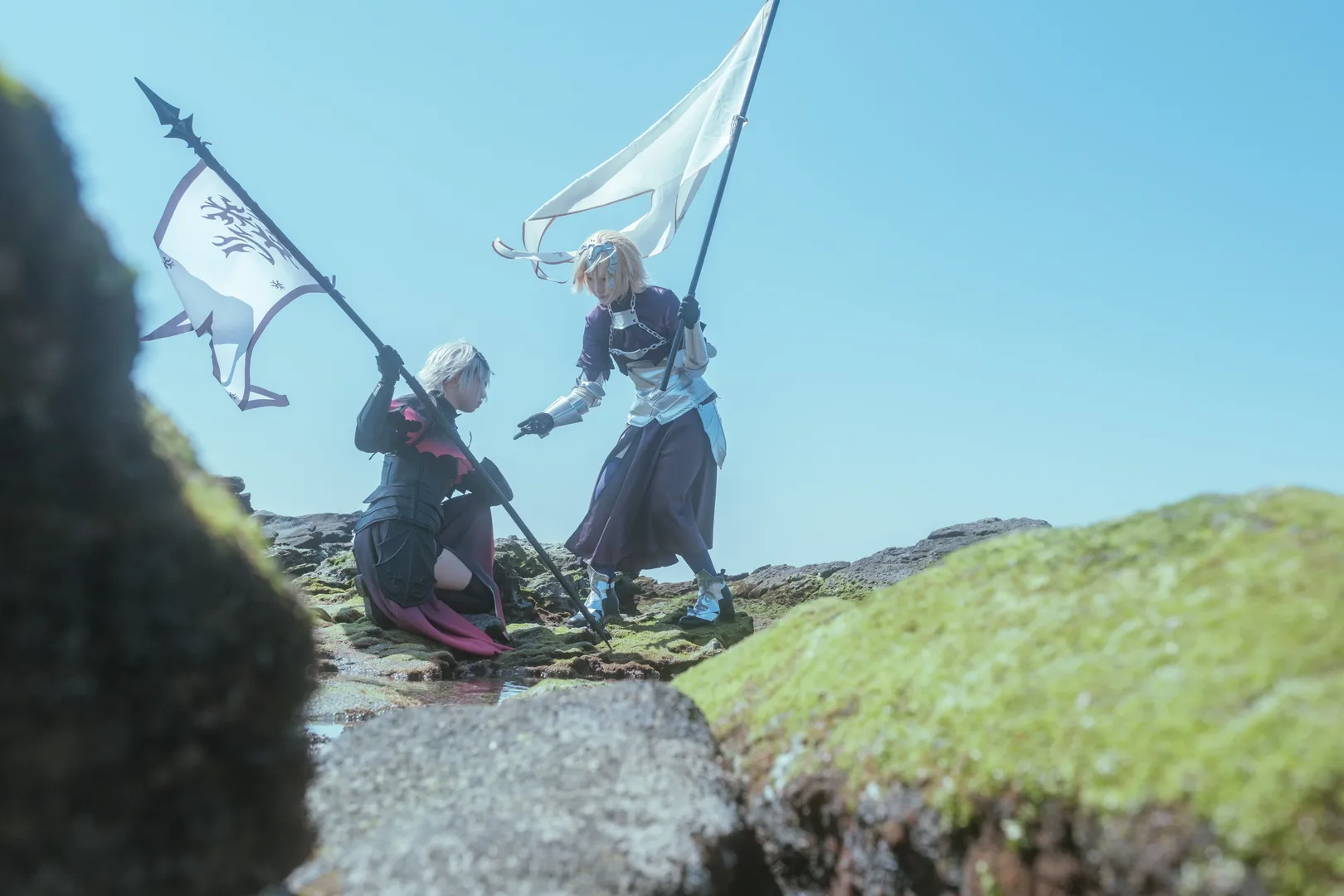 Fate/Grand Order, 圣洁风, 户外cos, cosplay摄影, 贞德cos - 第17张
