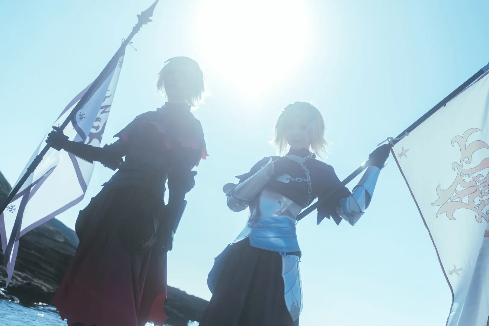 Fate/Grand Order, 圣洁风, 户外cos, cosplay摄影, 贞德cos - 第18张