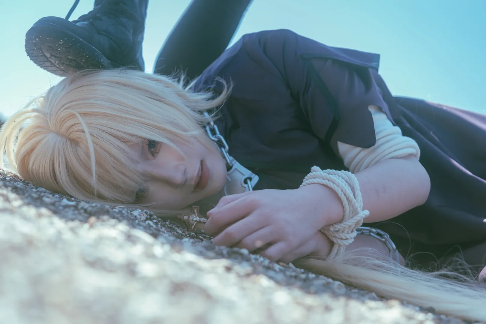 Fate/Grand Order, 圣洁风, 户外cos, cosplay摄影, 贞德cos - 第2张