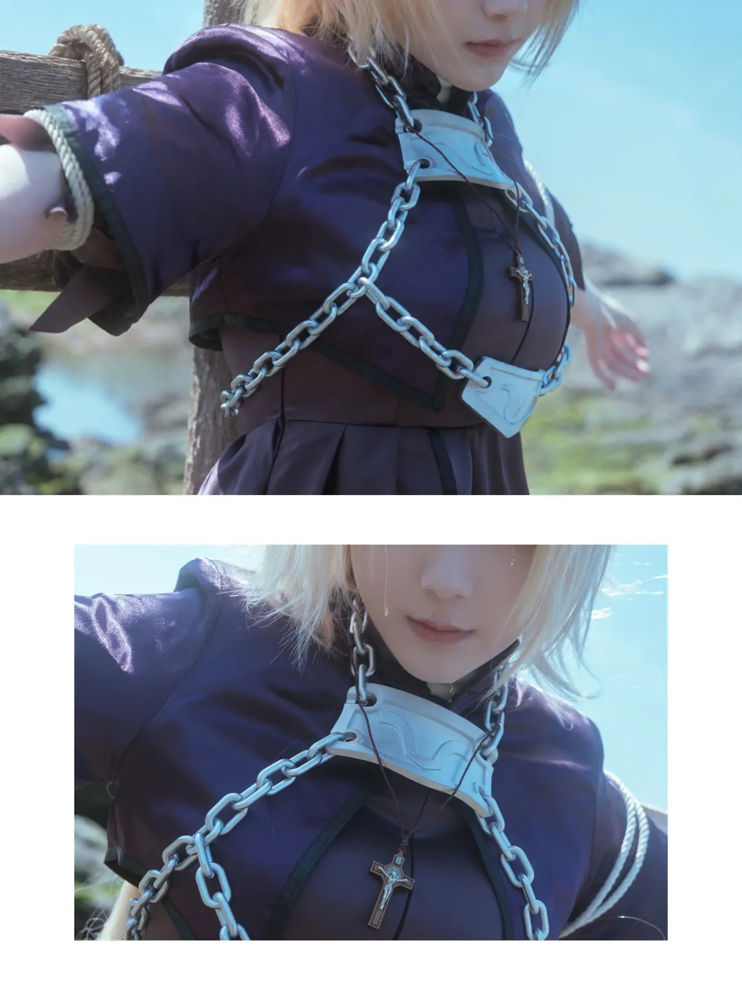 Fate/Grand Order, 圣洁风, 户外cos, cosplay摄影, 贞德cos - 第7张