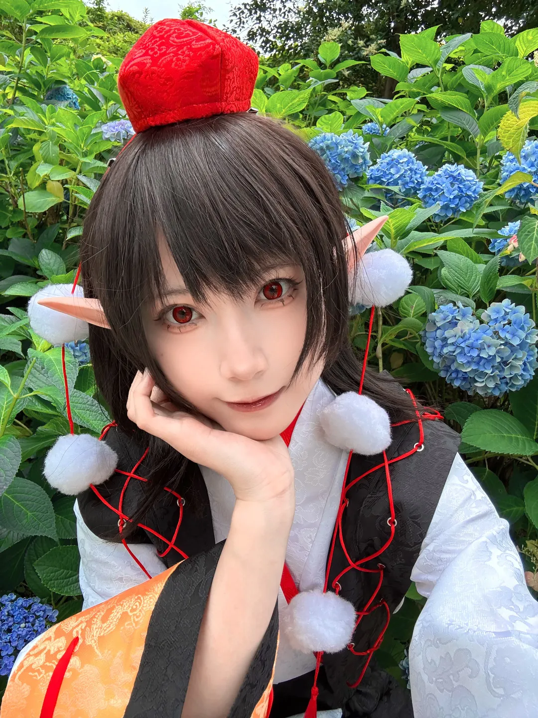 东方project, 户外摄影, 二次元cosplay, 射命丸文cos, 无尽夏