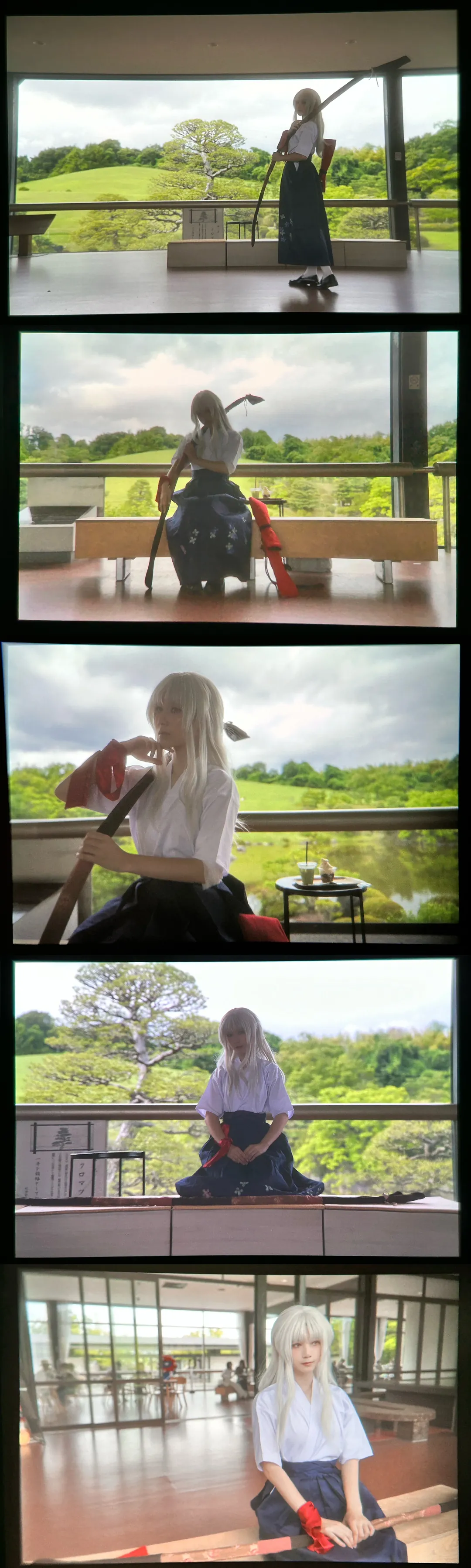 Fate/Grand Order, 绣球花写真, Coser日常, 卡莲奥尔黛西亚cos, 弓道cos - 第5张