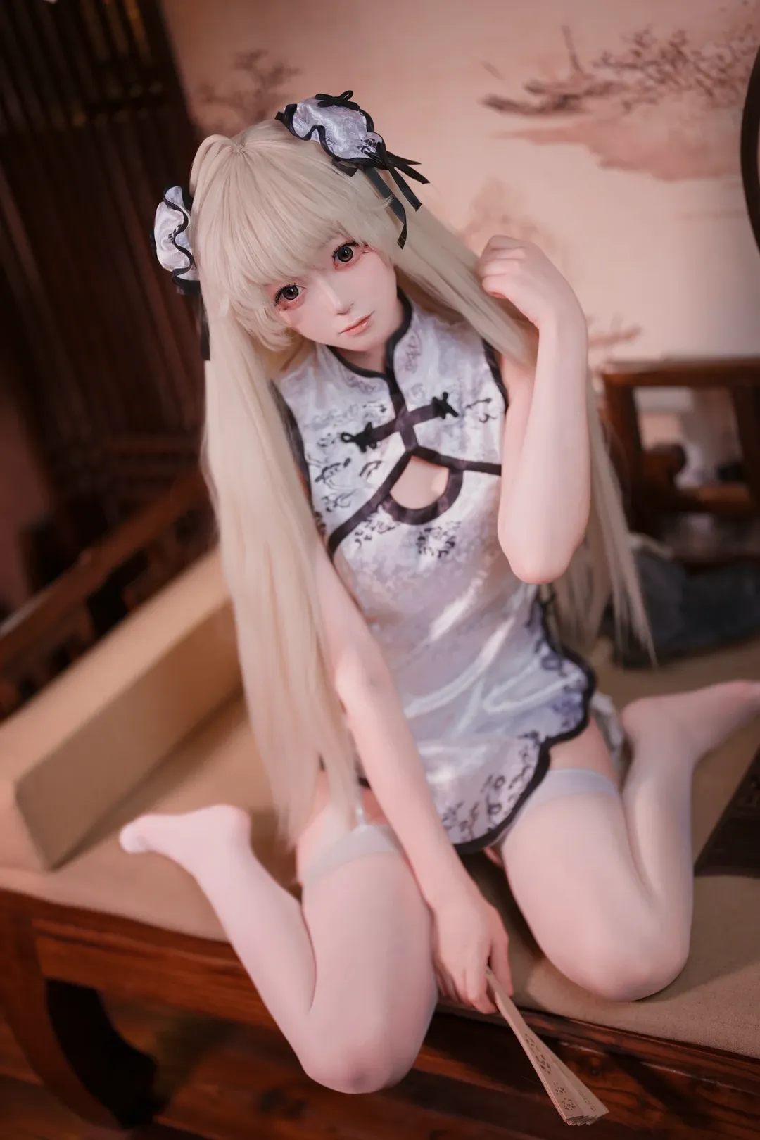 キャラクター再現, 美的写真, 雰囲気, チャイナドレス コスプレ, 中国風 - 2枚目