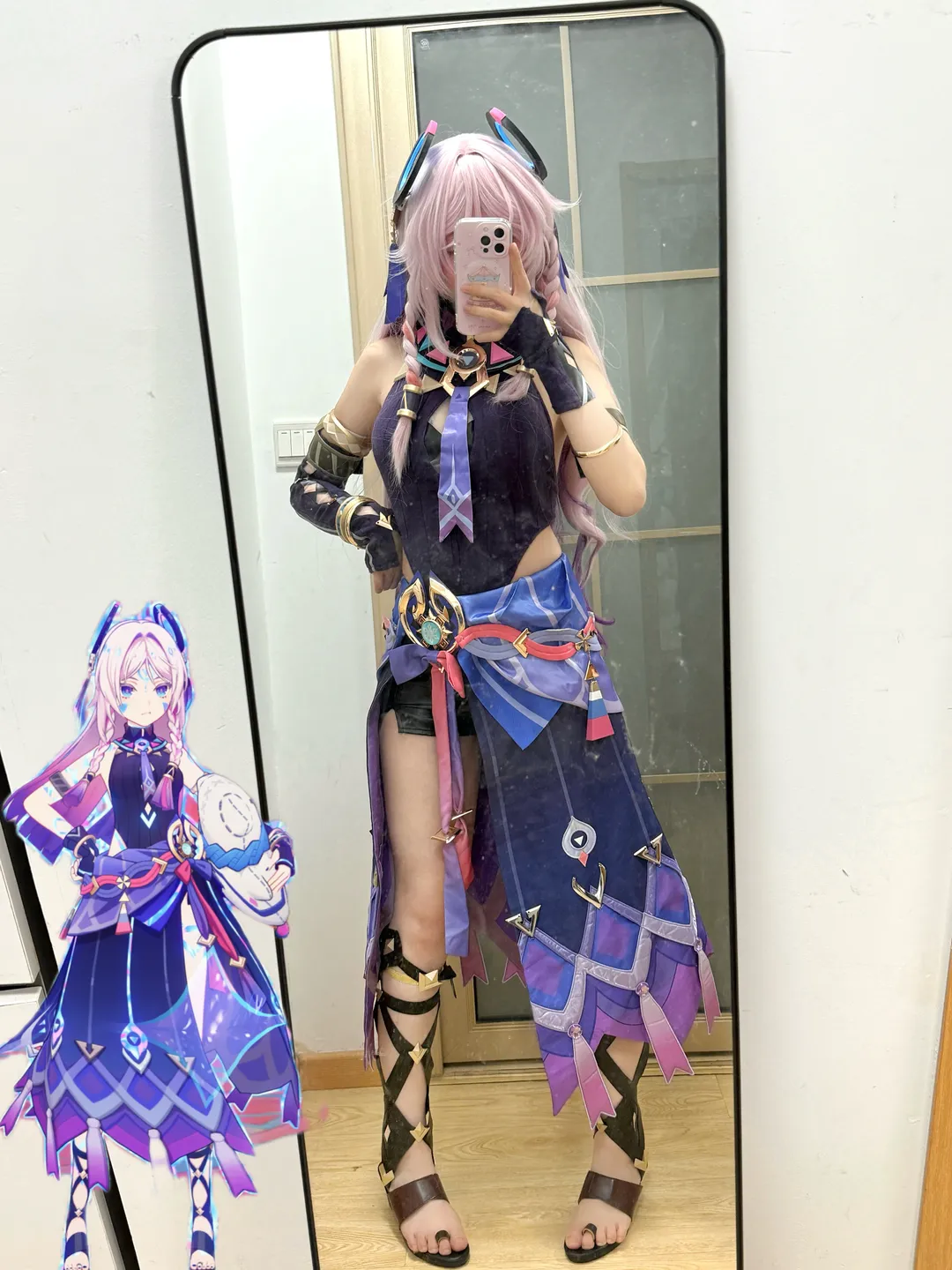 还原度, cosplay, 茜特菈莉cos, 试衣, 次元依