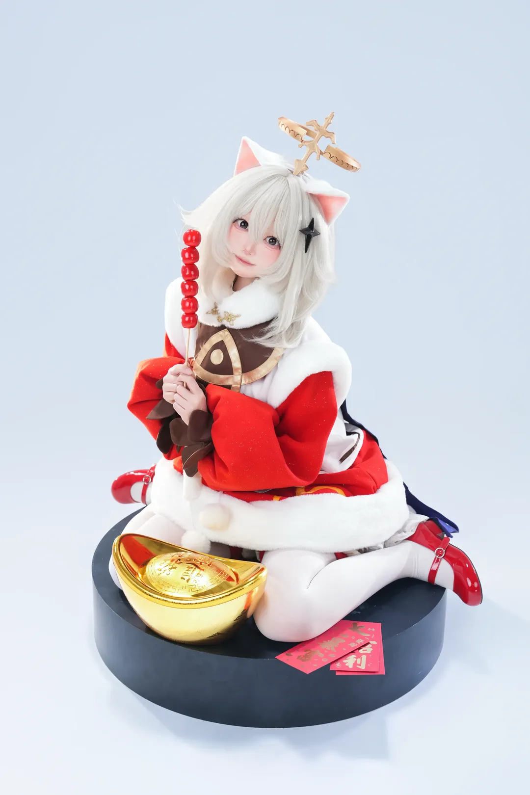 二次元, 原神, 海灯节, 派蒙cos, 新年Cosplay - 第4张