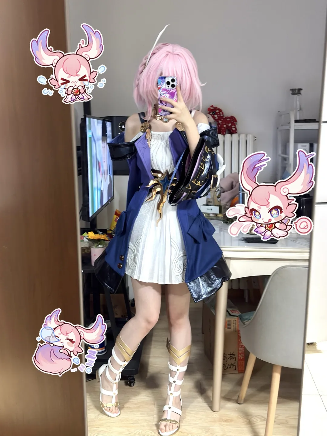 cosplay, 昔涟cos, 崩坏星穹铁道, 三分家嘟, 崩坏星穹 - 第1张