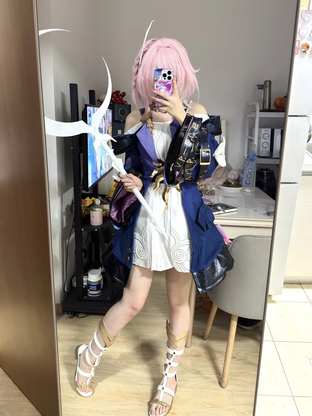 cosplay, 昔涟cos, 崩坏星穹铁道, 三分家嘟, 崩坏星穹 - 第4张