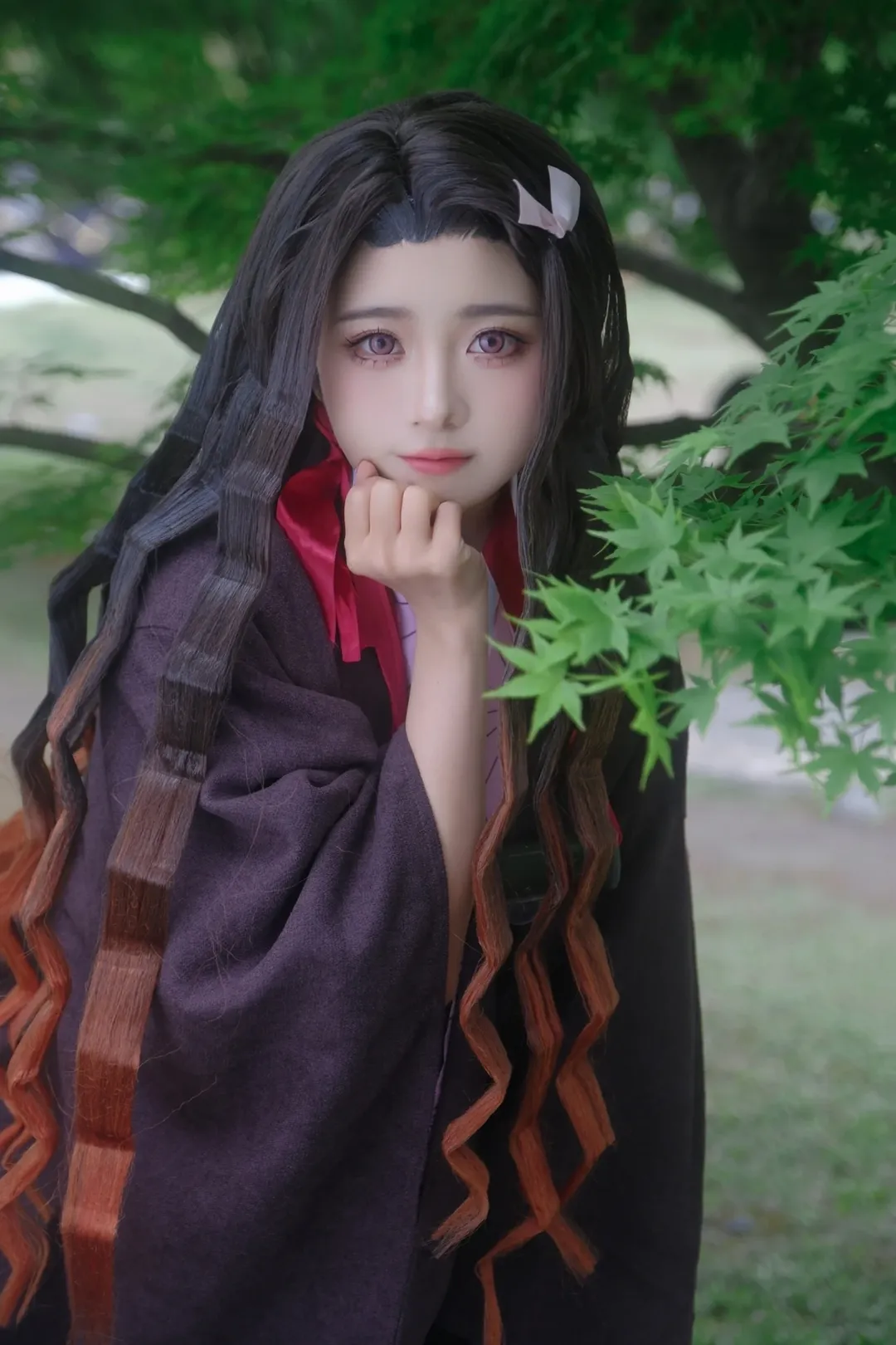 漫展返图, 鬼灭之刃, cosplay摄影, 祢豆子cos, 成都漫展 - 第4张