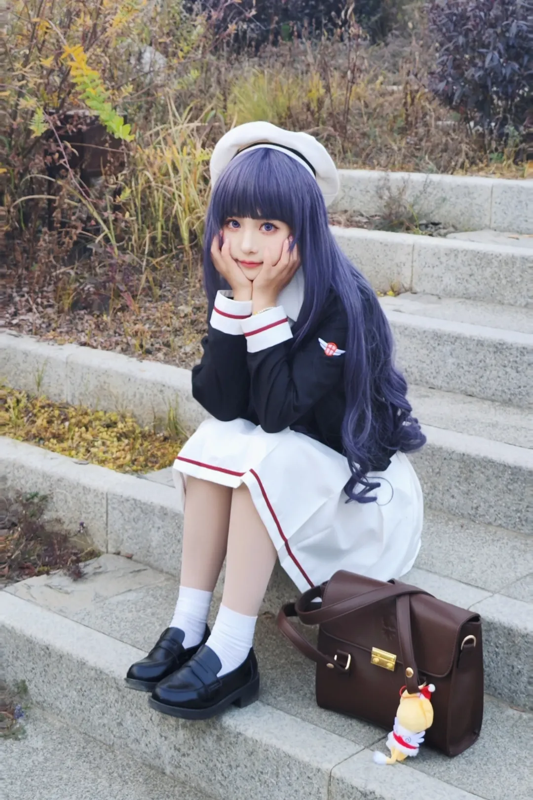 二次元撮影, カードキャプターさくら, 大道寺知世コスプレ, 知世は力なり, セーラー服コスプレ