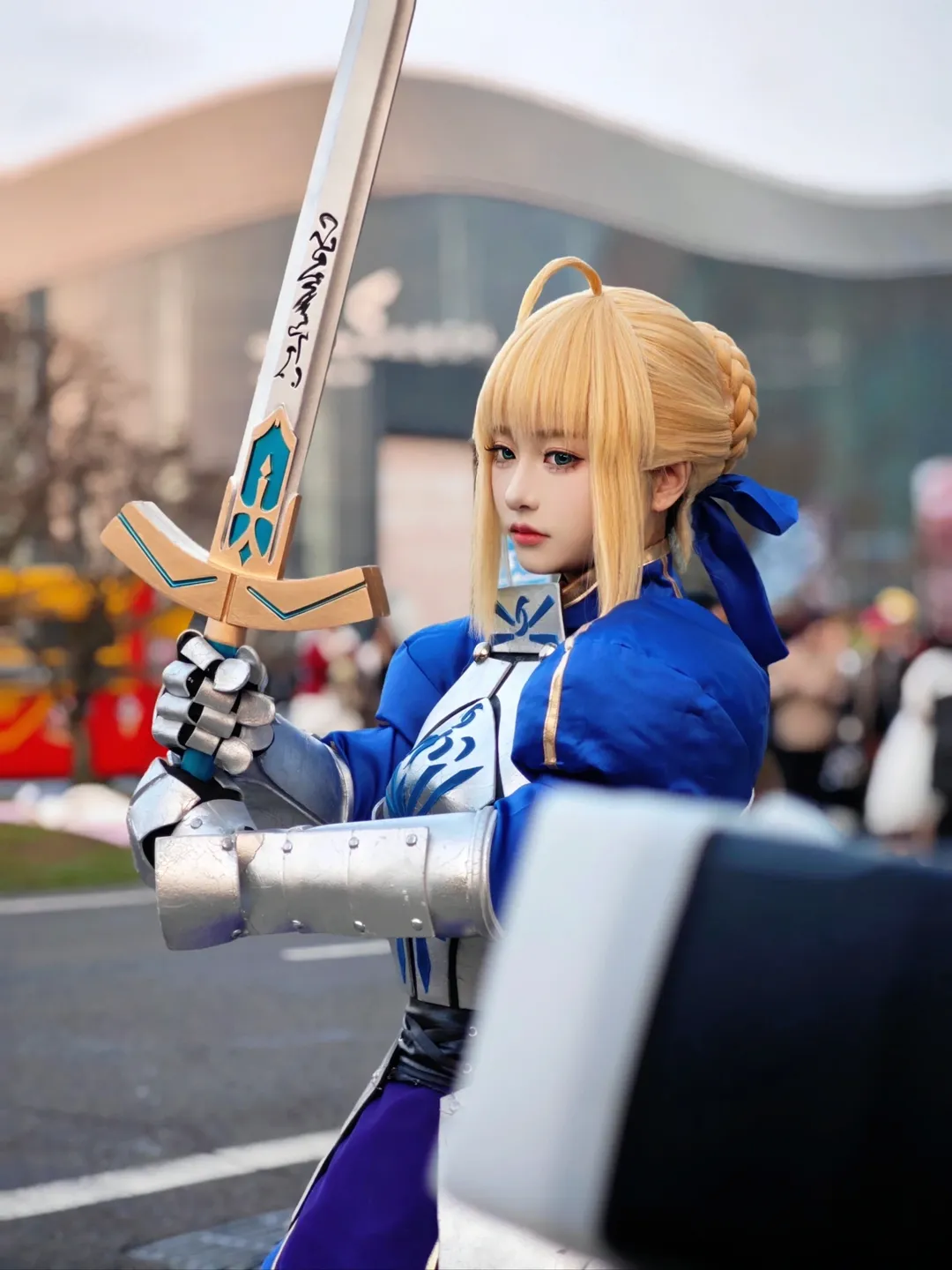 イベント写真, Fate/Grand Order, コスプレ撮影, 世界線アニメイベント, セイバーコス - 1枚目