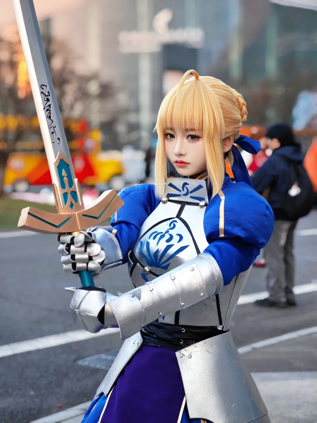イベント写真, Fate/Grand Order, コスプレ撮影, 世界線アニメイベント, セイバーコス - 2枚目