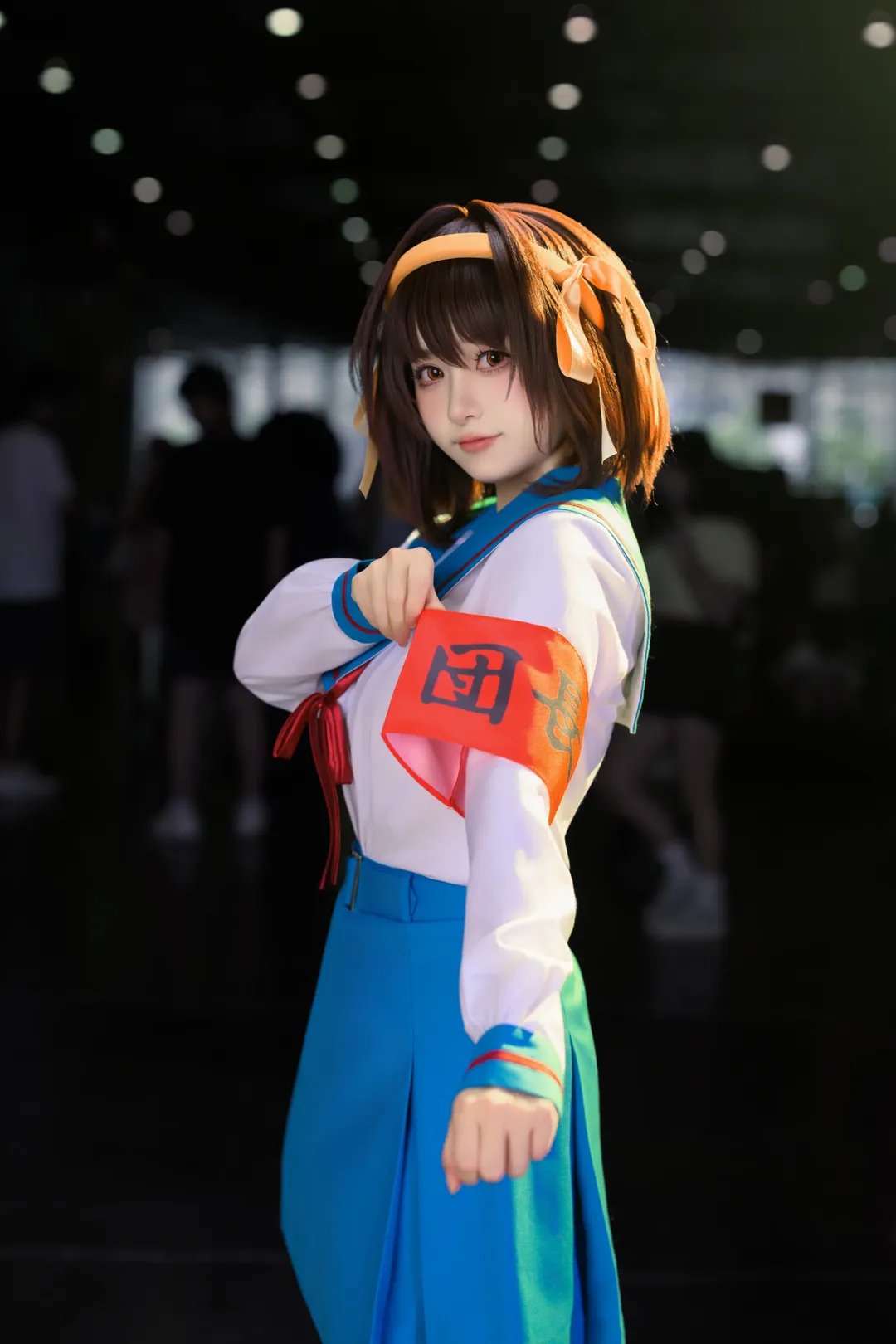 漫展场照, 二次元cosplay, 动作参考, 凉宫春日cos, 凉宫春日的忧郁 - 第2张